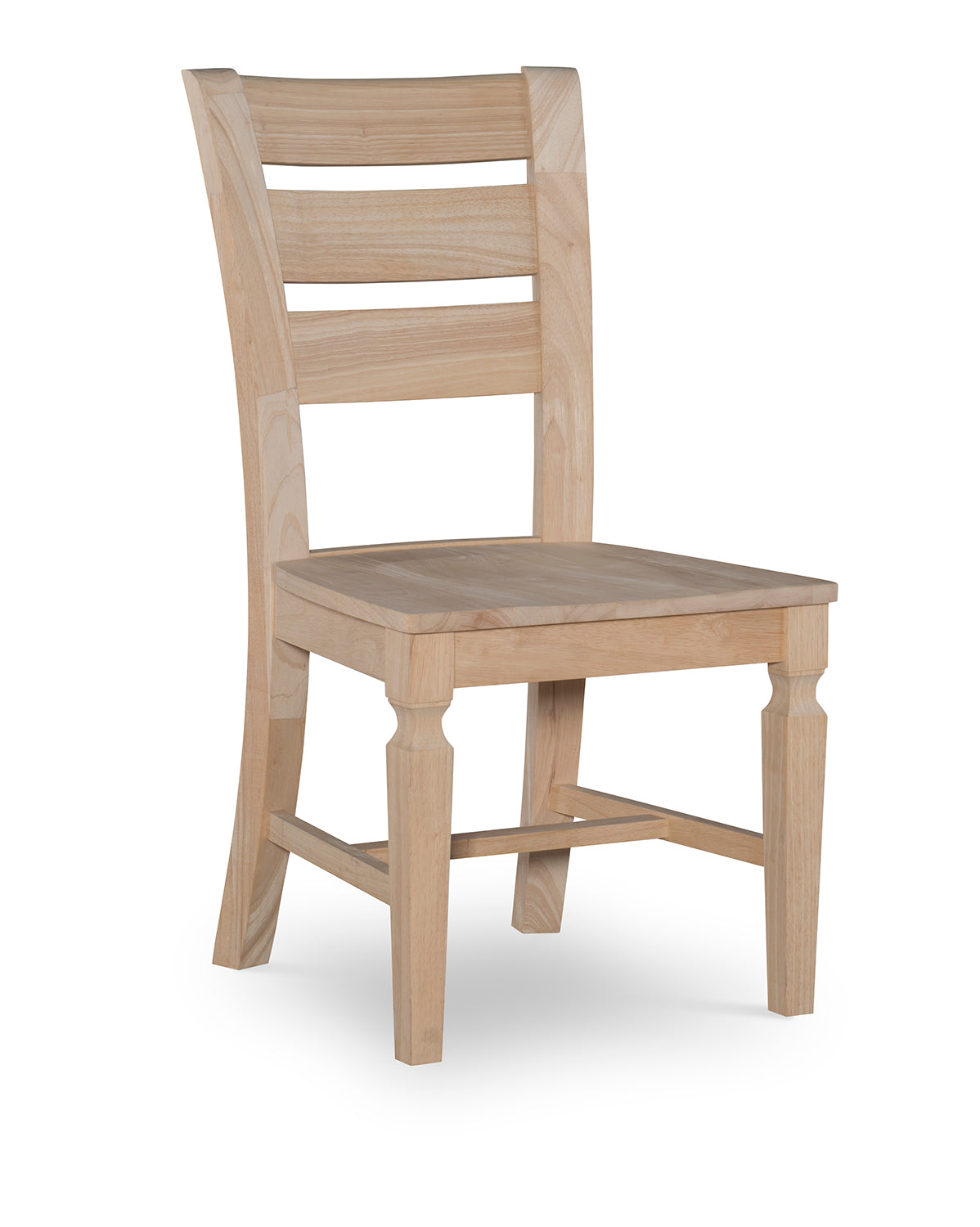 Vista Ladderback Chair - Solid Wood Dining Chair, Rustic Farmhouse Style, Comfortable & Durable - Perfect for Kitchen, Dining Room, or Country Home Decor