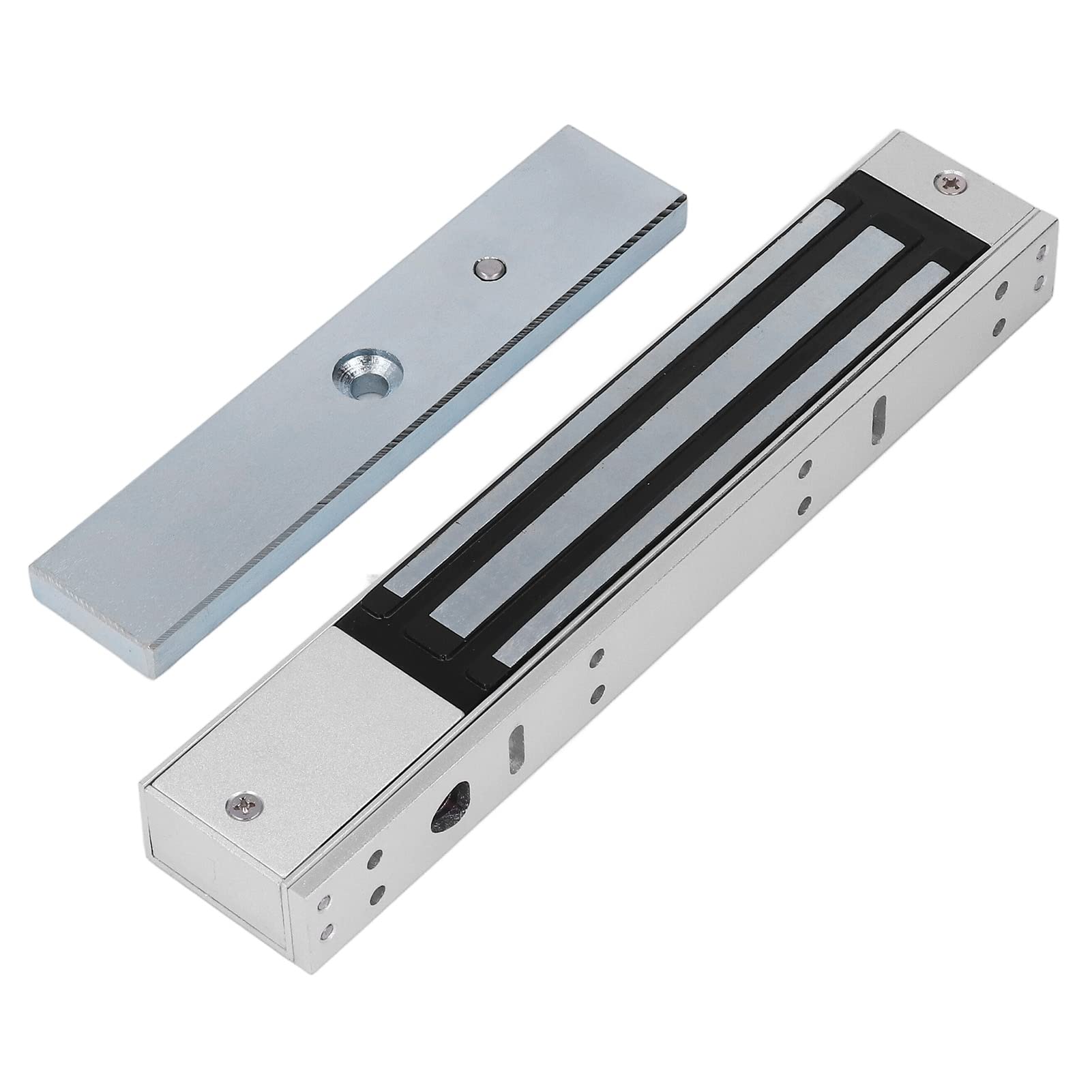 High Security Electromagnetic Lock for Aluminum Doors - 110V-240V AC Mechanical Degaussing Glass Door Lock | Ideal for Offices, Hotels, and Commercial Buildings