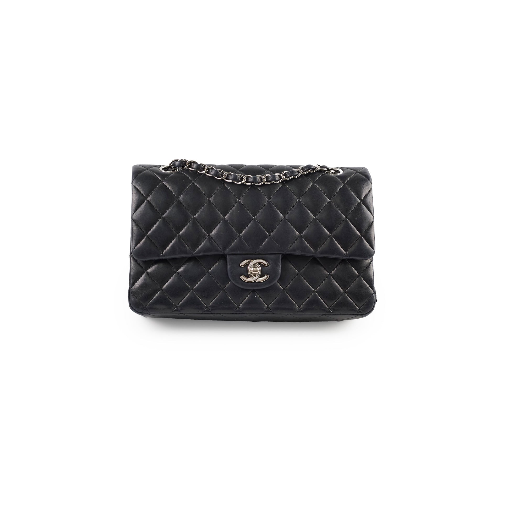 Chanel Medium M/L Classic Flap Bag in Black - Timeless Luxury Handbag for Women | Perfect for Evening Events, Date Nights & Special Occasions