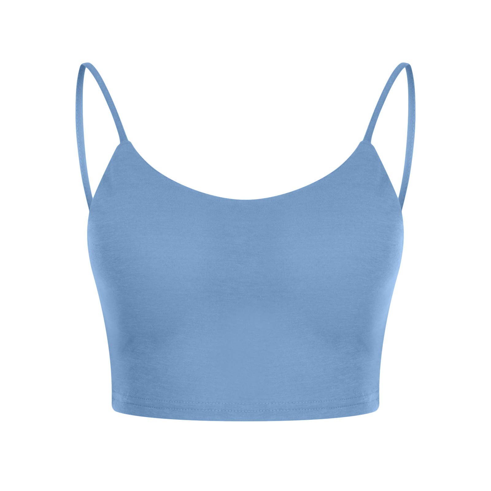 OMBMUT Women's Padded Sports Bra - High Support Workout Running Yoga Top with Removable Chest Pads | Breathable Fitness Tank for Gym, Jogging & Active Lifestyle