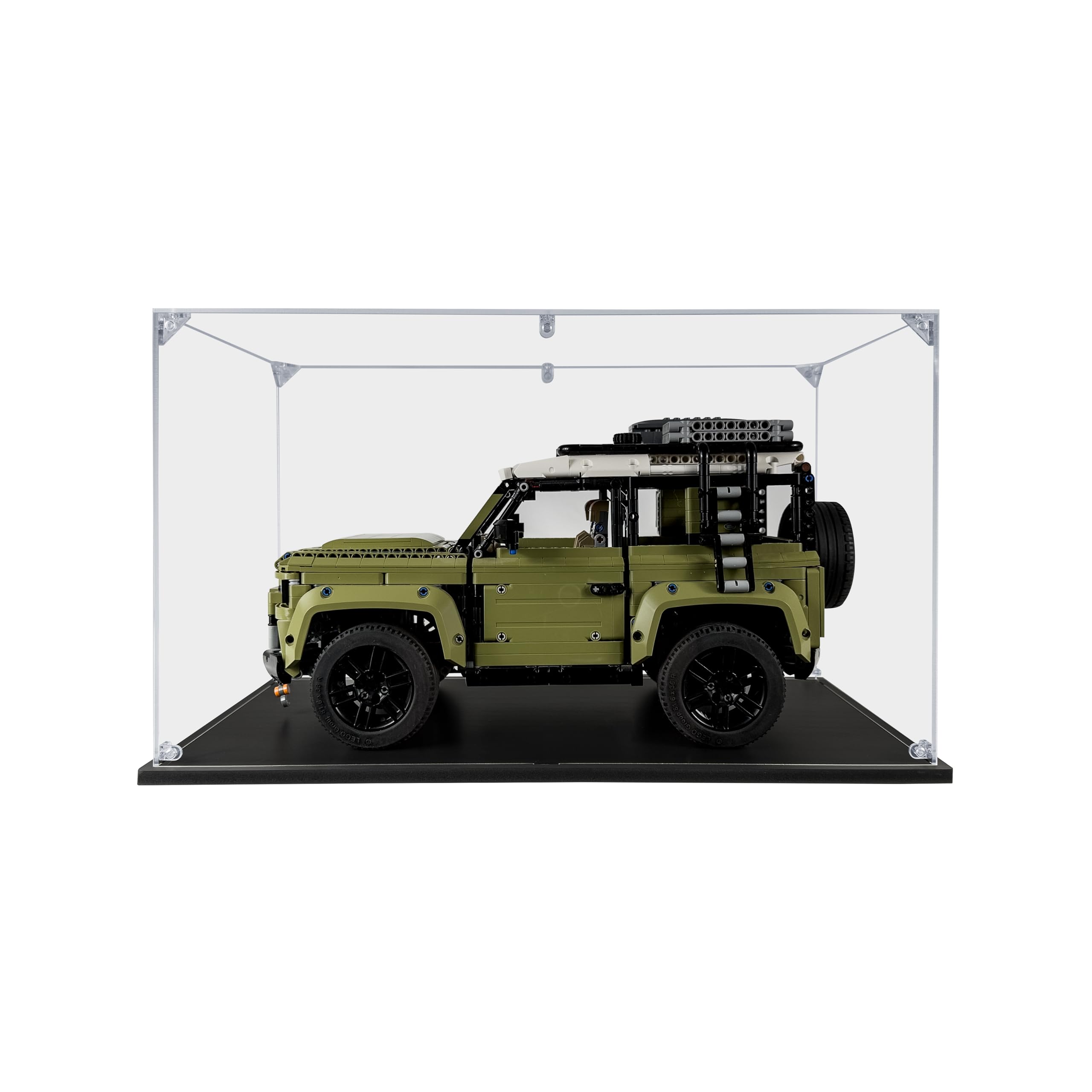 Acrylic Display Case for Lego Defender #42110 - Dustproof Showcase for Lego Sets (Case Only, Lego Not Included) - Perfect for Home Decoration & Collectible Protection