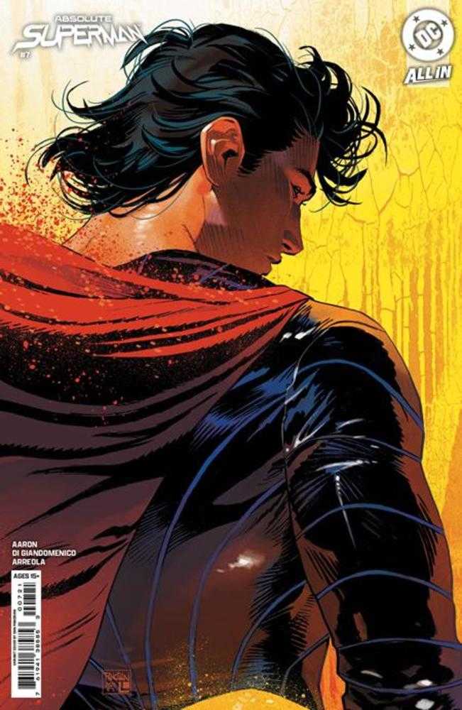 Absolute Superman #7 Cover B Dan Panosian Card Stock Variant - Rare Collectible Comic Book for Display & Investment - Perfect for Comic Enthusiasts, Collectors & Home Decor