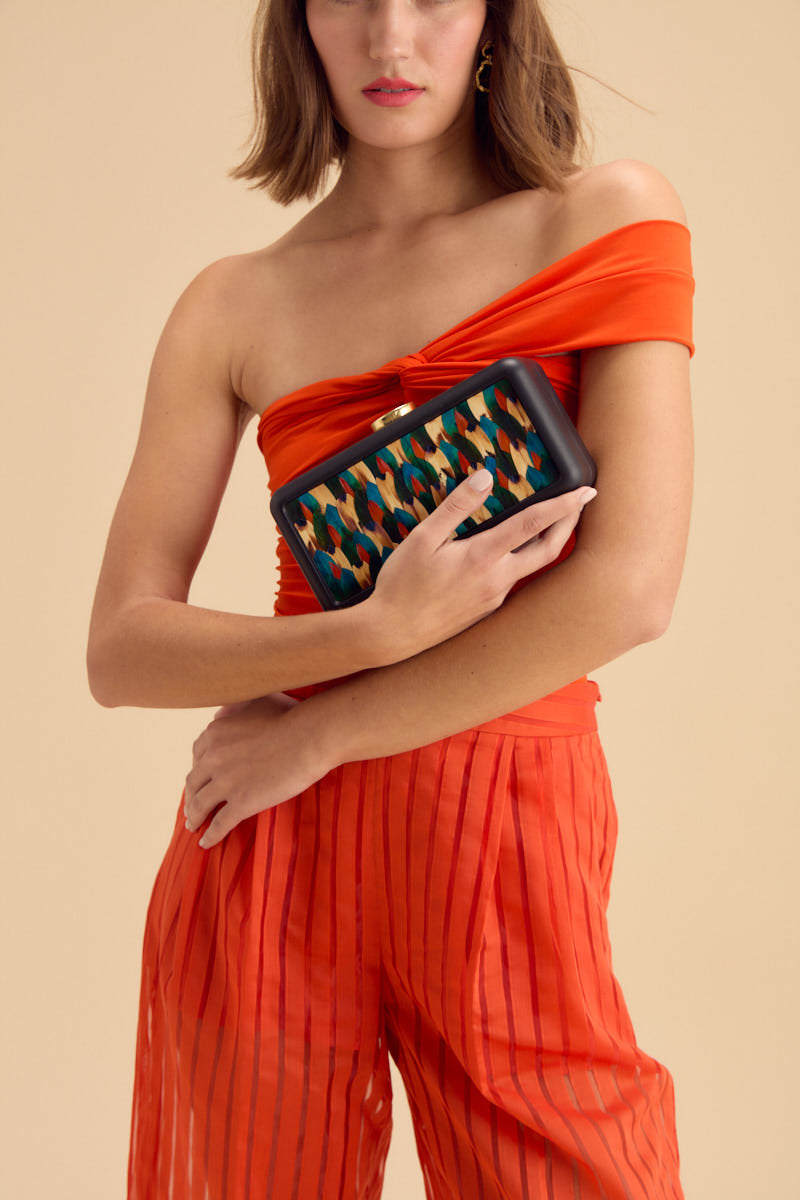 Le Marais Clutch - Stylish Women's Crossbody Bag for Evening Parties, Date Nights & Special Occasions | Premium Vegan Leather Handbag with Adjustable Strap
