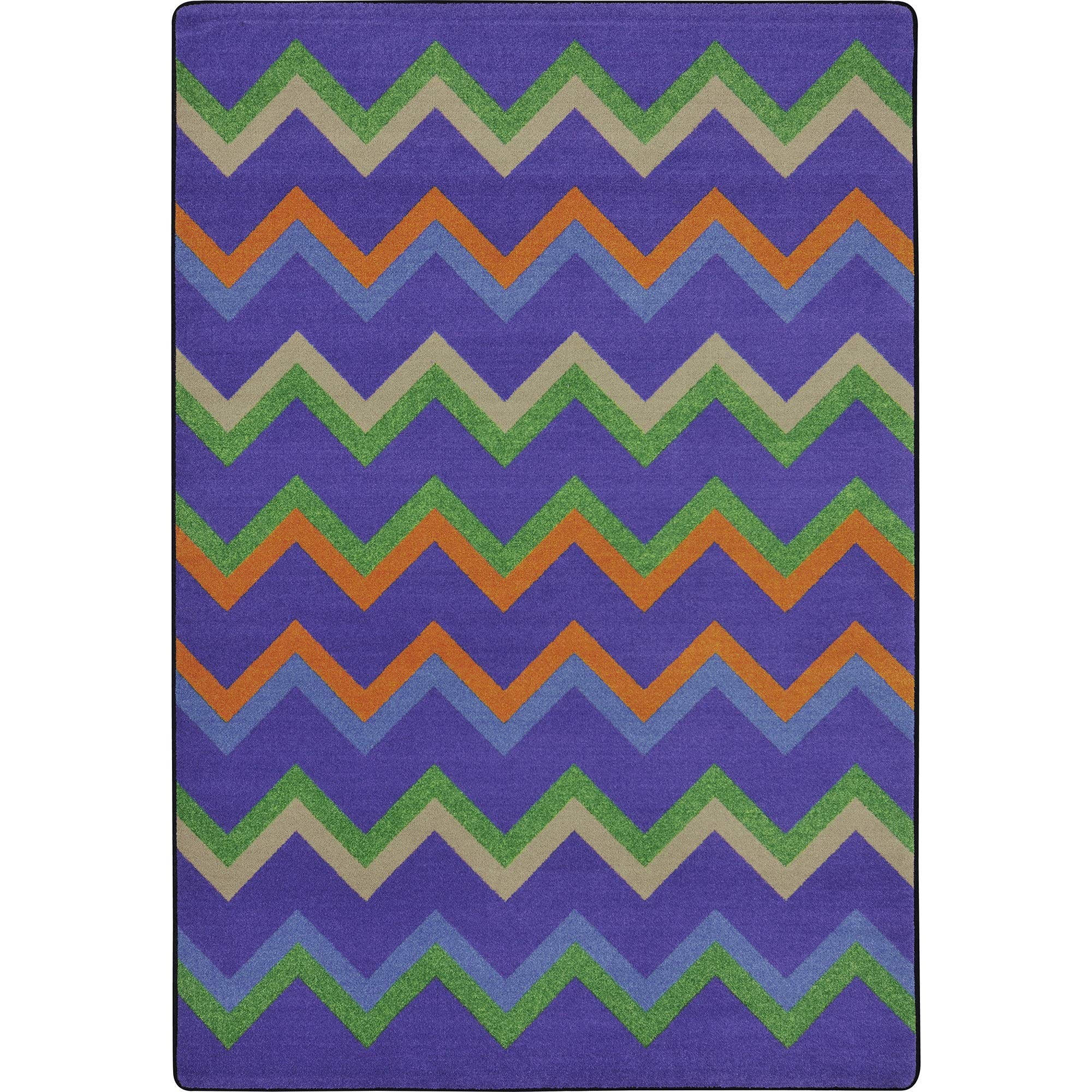 Joy Carpets Kid Essentials Sonic Teen Area Rugs 5'4