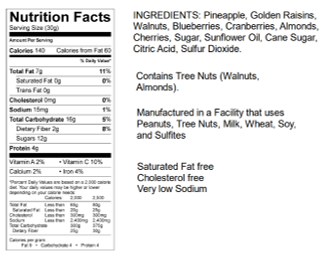 Truly Good Foods Berry Good Snack Mix - Healthy Dried Fruit & Nut Trail Mix - Perfect for Hiking, Office Snacks & Kids Lunch Boxes