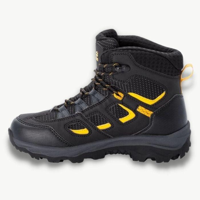 Jack Wolfskin Vojo Texapore Mid Kids Waterproof Hiking Shoes - Outdoor Adventure Footwear for Boys & Girls - Perfect for Trail Walking, Camping & Mountain Exploration