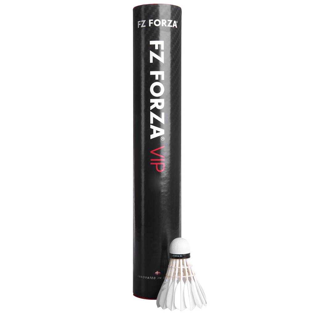 Premium FZ Forza VIP Feather Badminton Shuttlecocks - Professional Grade Speed 78 for Tournament Play & Training - Perfect for Indoor/Outdoor Badminton Games & Sports Practice