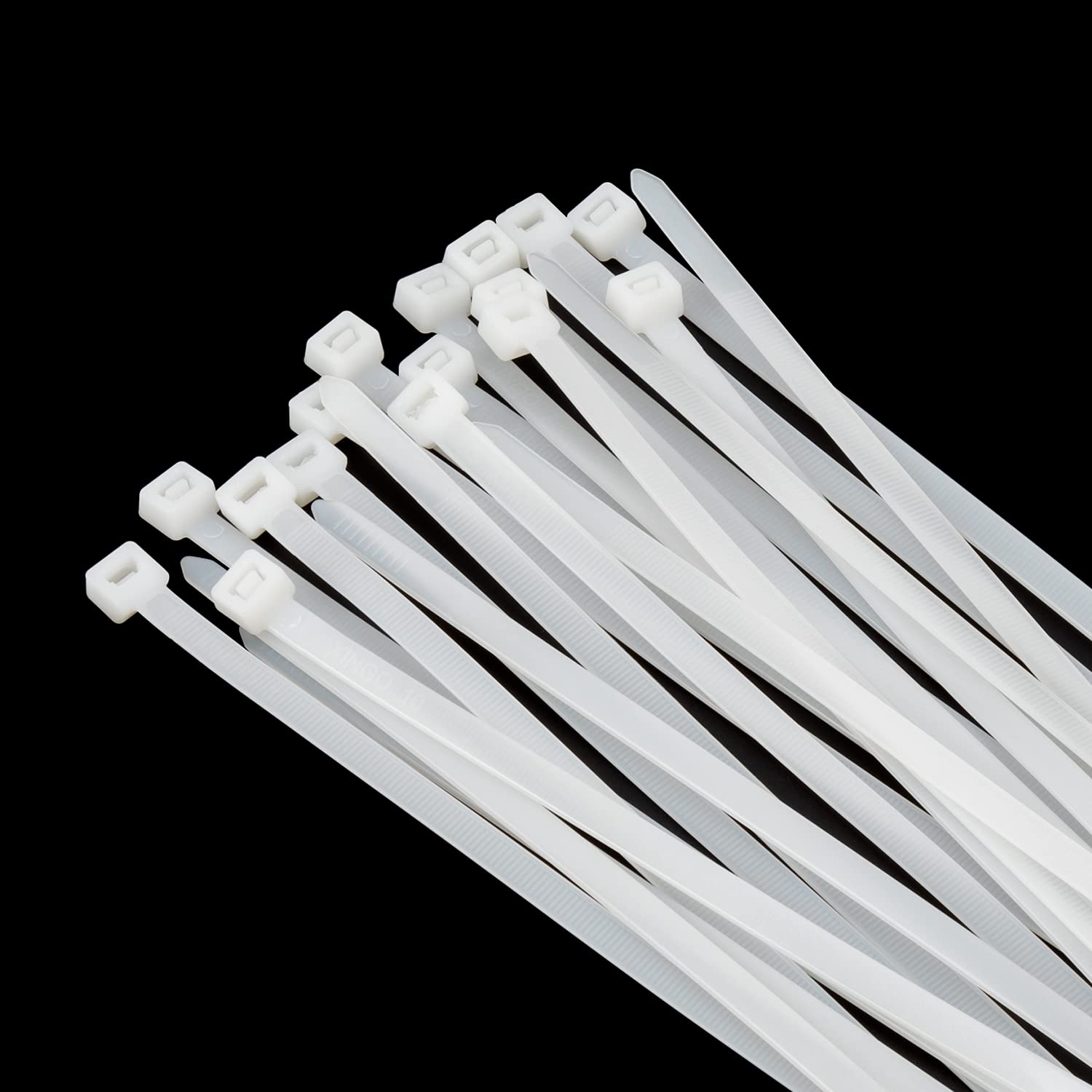 XINGO 22 Inch Extra Long Heavy Duty Cable Zip Ties - 120 LBS Tensile Strength, Large Durable Nylon Wire Ties (50 Pack) for Indoor & Outdoor Use - Perfect for Organizing Cables, Bundling Wires, and Securing Equipment