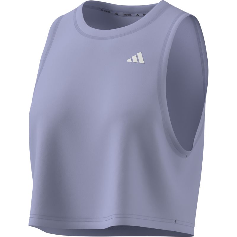 Adidas Train Essentials Boxy Workout Tank Top for Women - Lightweight Breathable Gym Shirt for Running, Yoga & Fitness Training