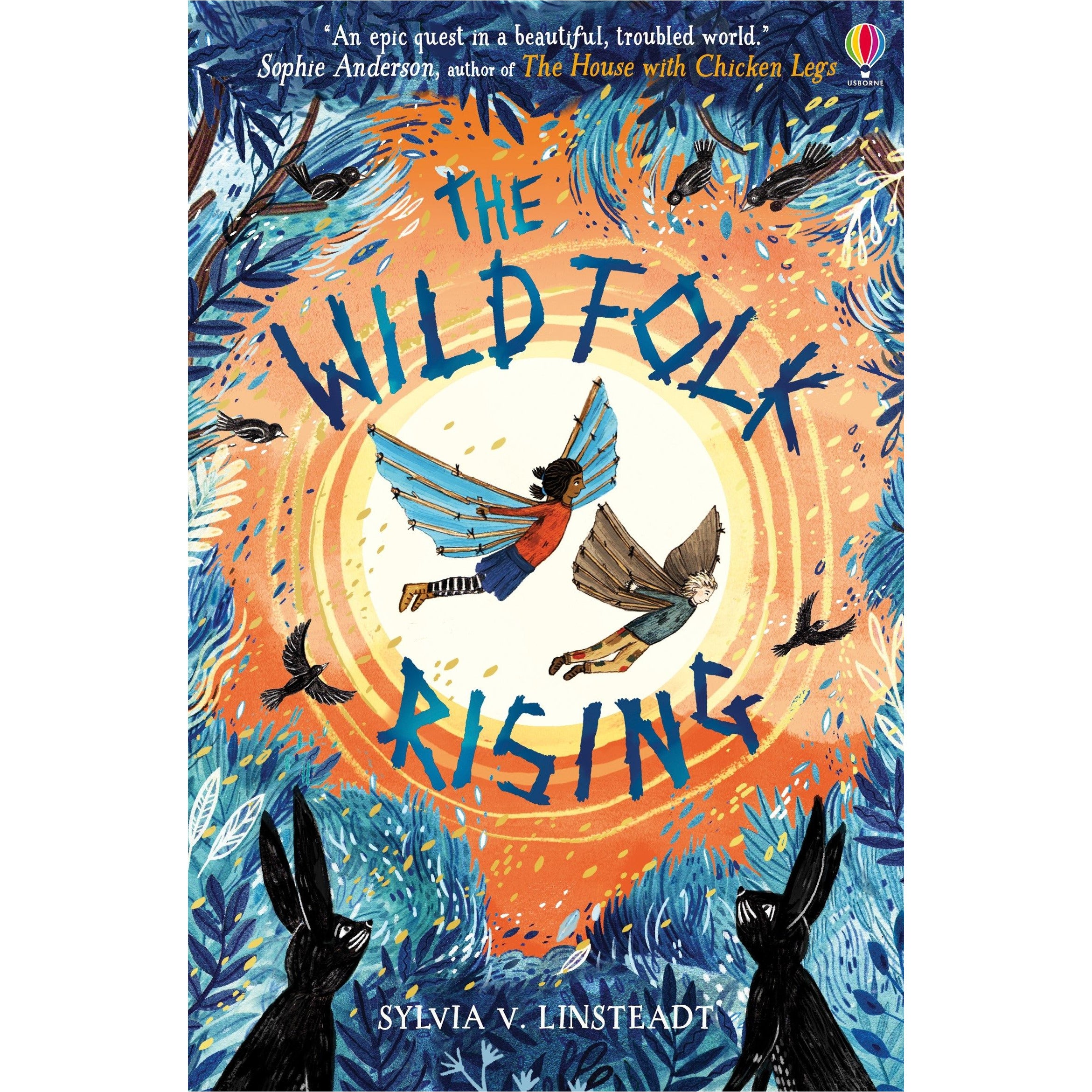 The Wild Folk Rising by Sylvia Linsteadt - Magical Fantasy Novel for Adults | Perfect for Book Clubs & Nature-Inspired Storytelling