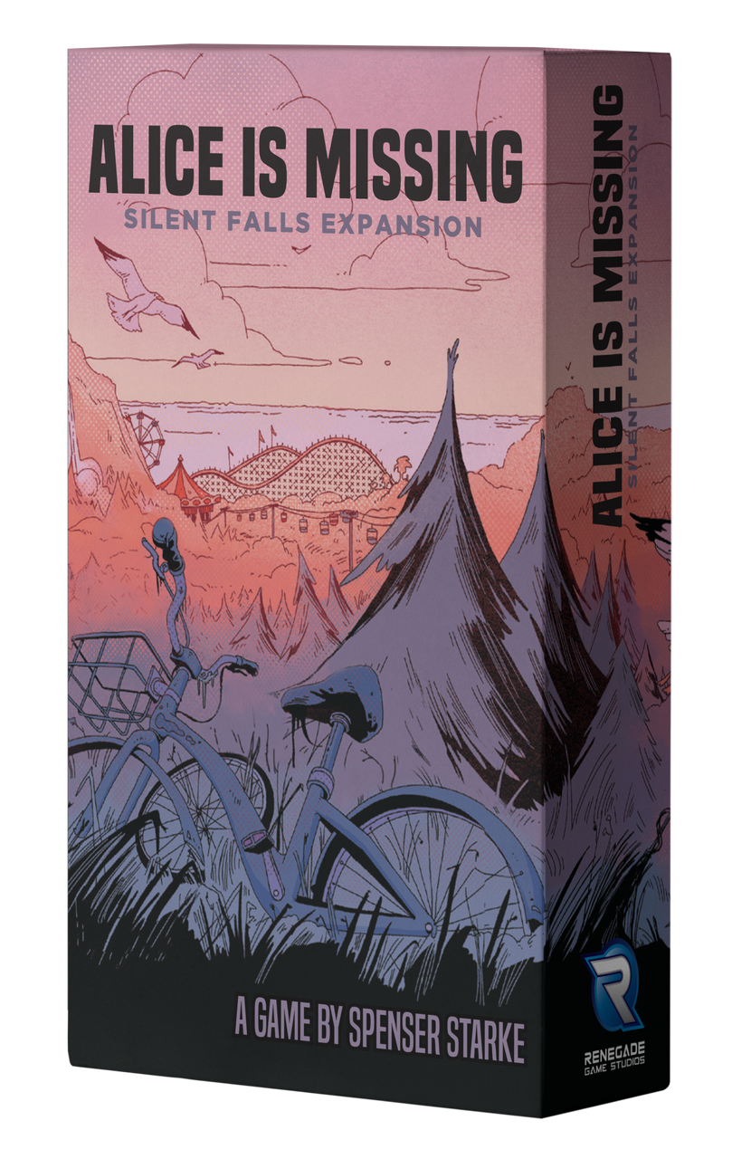 Alice is Missing: Silent Falls Expansion - Horror Mystery Board Game for Adults & Teens | Perfect for Game Nights & Halloween Parties