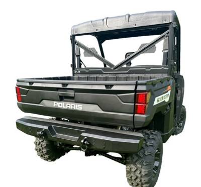 15008 EMP Polaris Ranger 1000 Heavy Duty Rear Bumper - Durable Steel Protection for Off-Road Adventures & Work Tasks