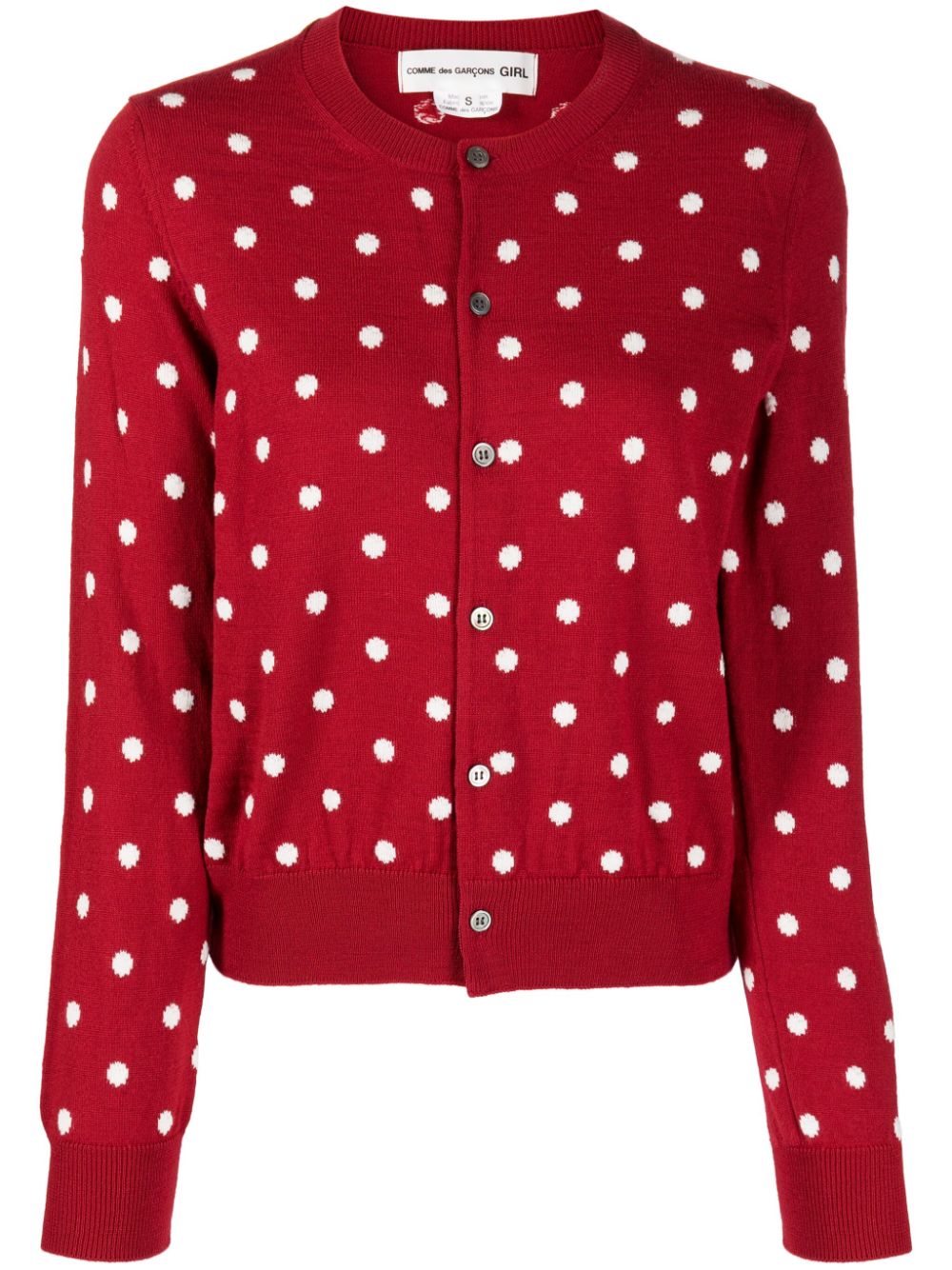 Comme des Garcons Bordeaux Sweater for Women - Stylish Knit Pullover for Casual & Office Wear