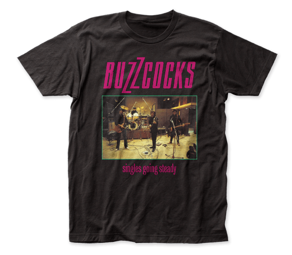 Buzzcocks Singles Going Steady Vintage Band T-Shirt - Punk Rock Music Tee for Concerts & Casual Wear