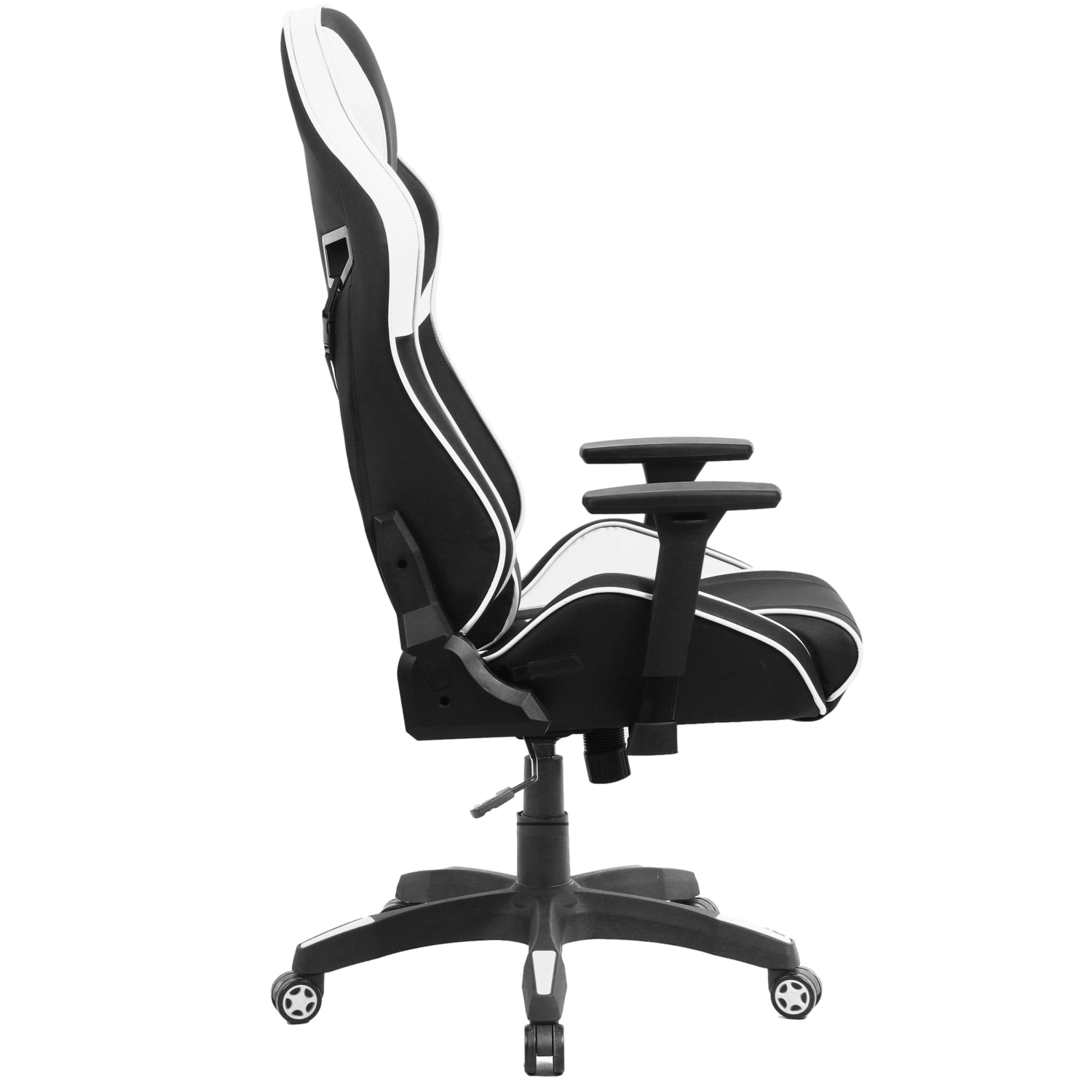 PRO X Series 0117 Ergonomic Gaming Chair - Black & White - High Back Racing Style for PC & Console Gamers - Perfect for Esports, Streaming & Office Work
