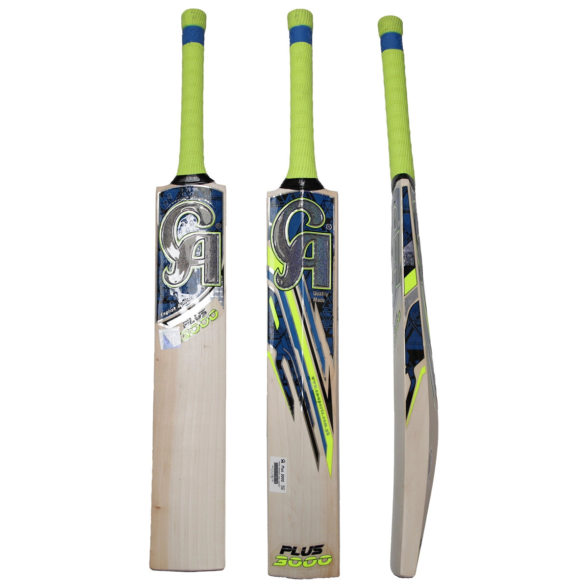 CA Plus 3000 Cricket Bat - Premium English Willow Cricket Bat for Professional Players | Perfect for Matches, Practice & Training Sessions