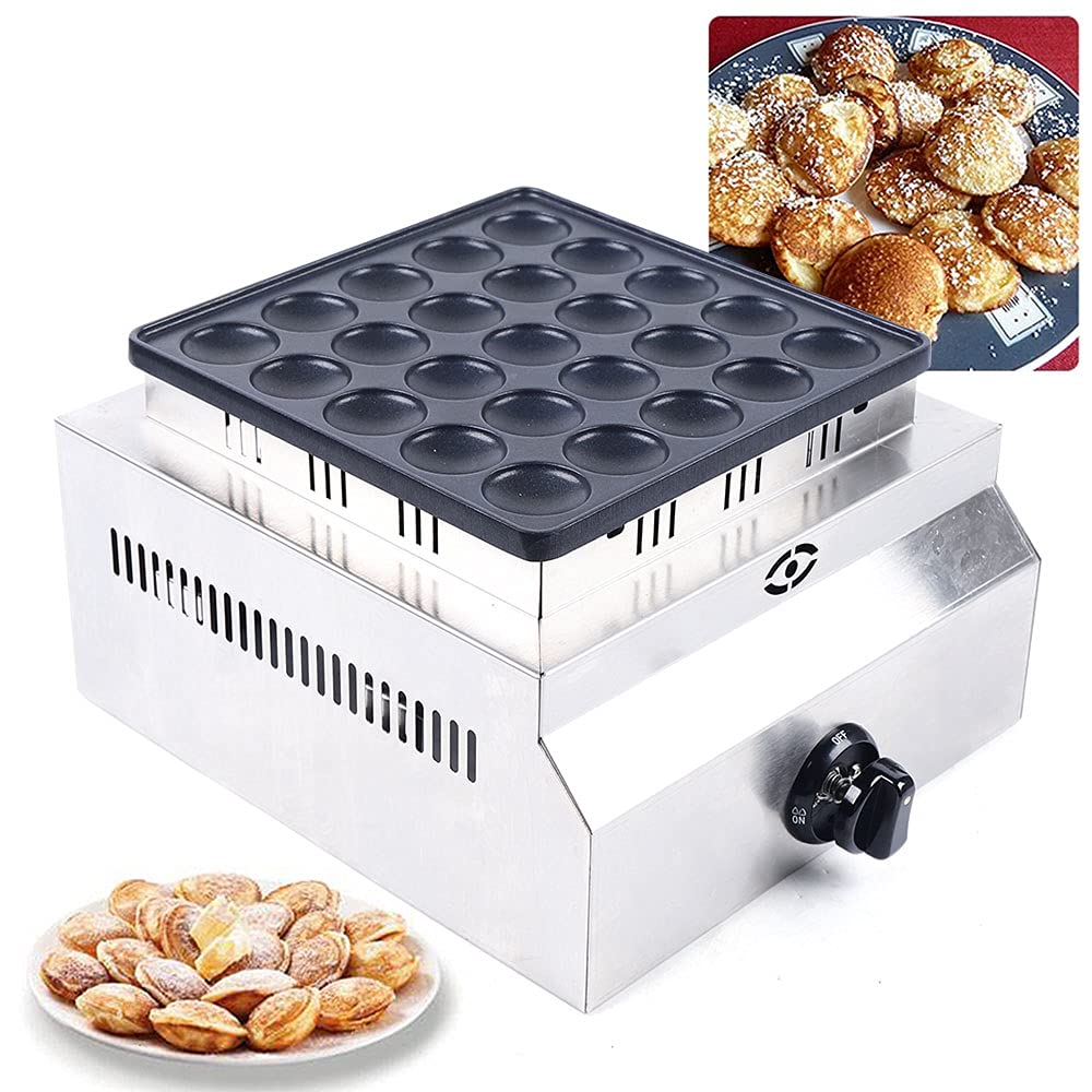 DNYSYSJ Commercial Mini Dutch Pancakes Maker Machine - Nonstick LPG Gas Dutch Pancake Baker - 2