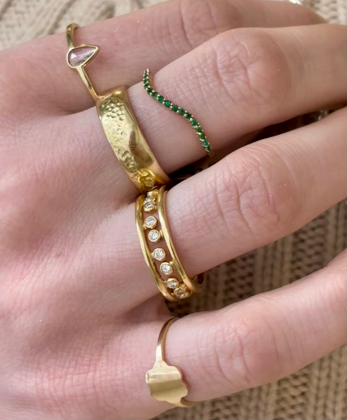 Pair of Infinite Constellation Rings - Elegant Stackable Rings for Women, Perfect for Gifts, Anniversary, and Everyday Wear | Zodiac Inspired Jewelry