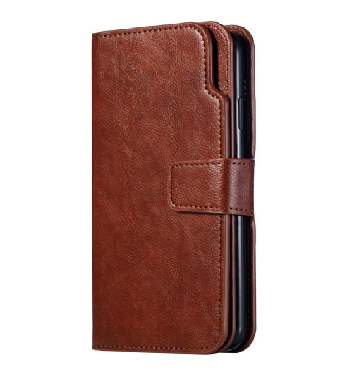 Premium Retro PU Leather Wallet Phone Case for iPhone X/XS (5.8