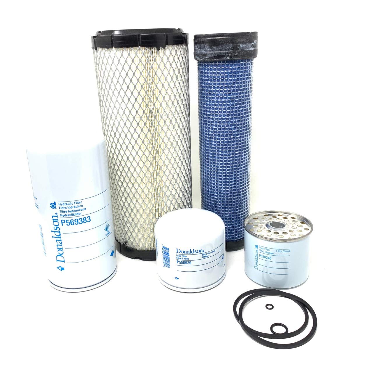 DOOSAN DAEWOO 1760XL Skid Steer CFKIT Maintenance Filter Kit - Replacement Air, Oil & Hydraulic Filters for Heavy Equipment - Perfect for Construction, Farming & Landscaping Projects