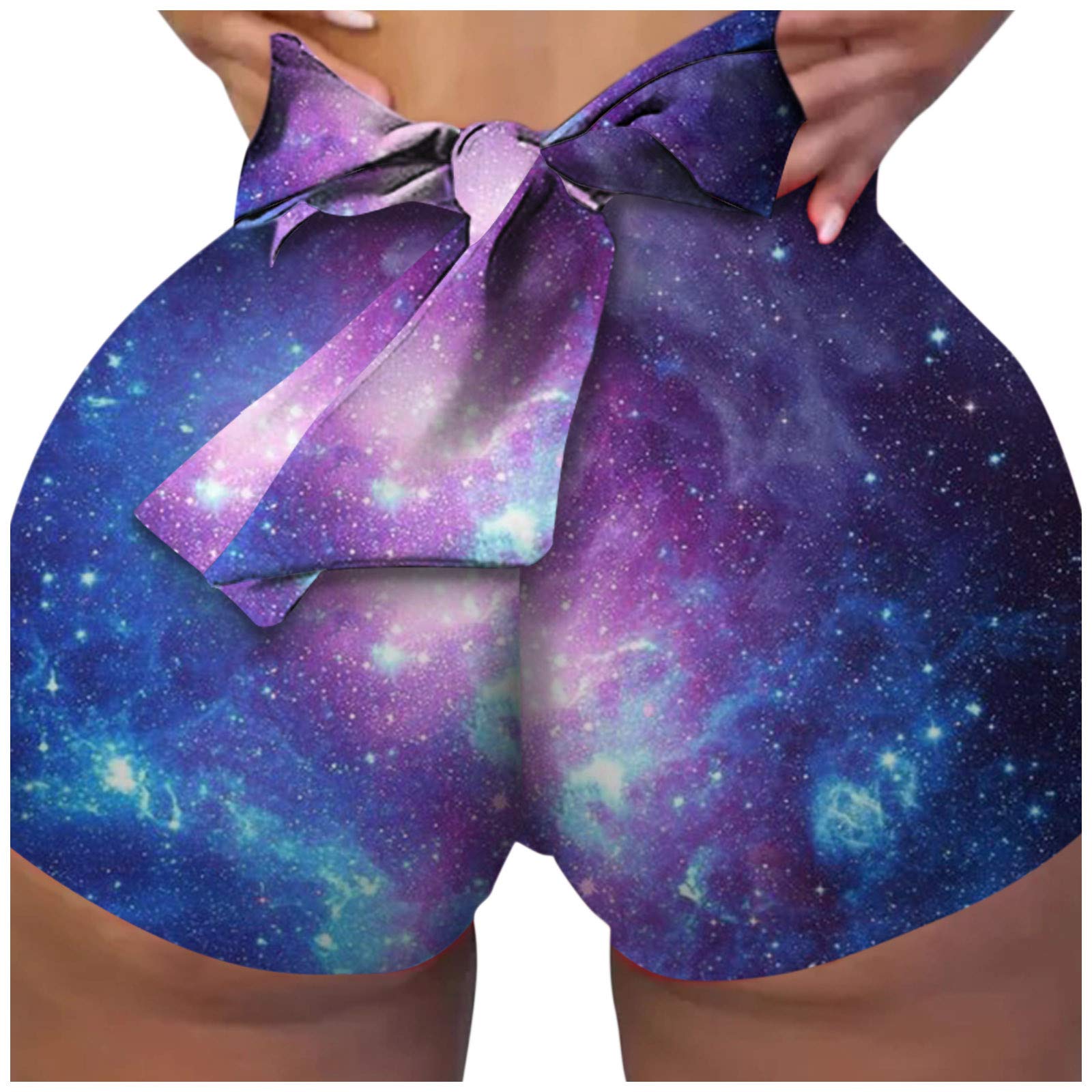 Sexy Butterfly Print Yoga Pants for Women - High Waisted Workout Shorts, Clubwear & Homewear - Perfect for Yoga, Gym, Dance & Lounge Wear