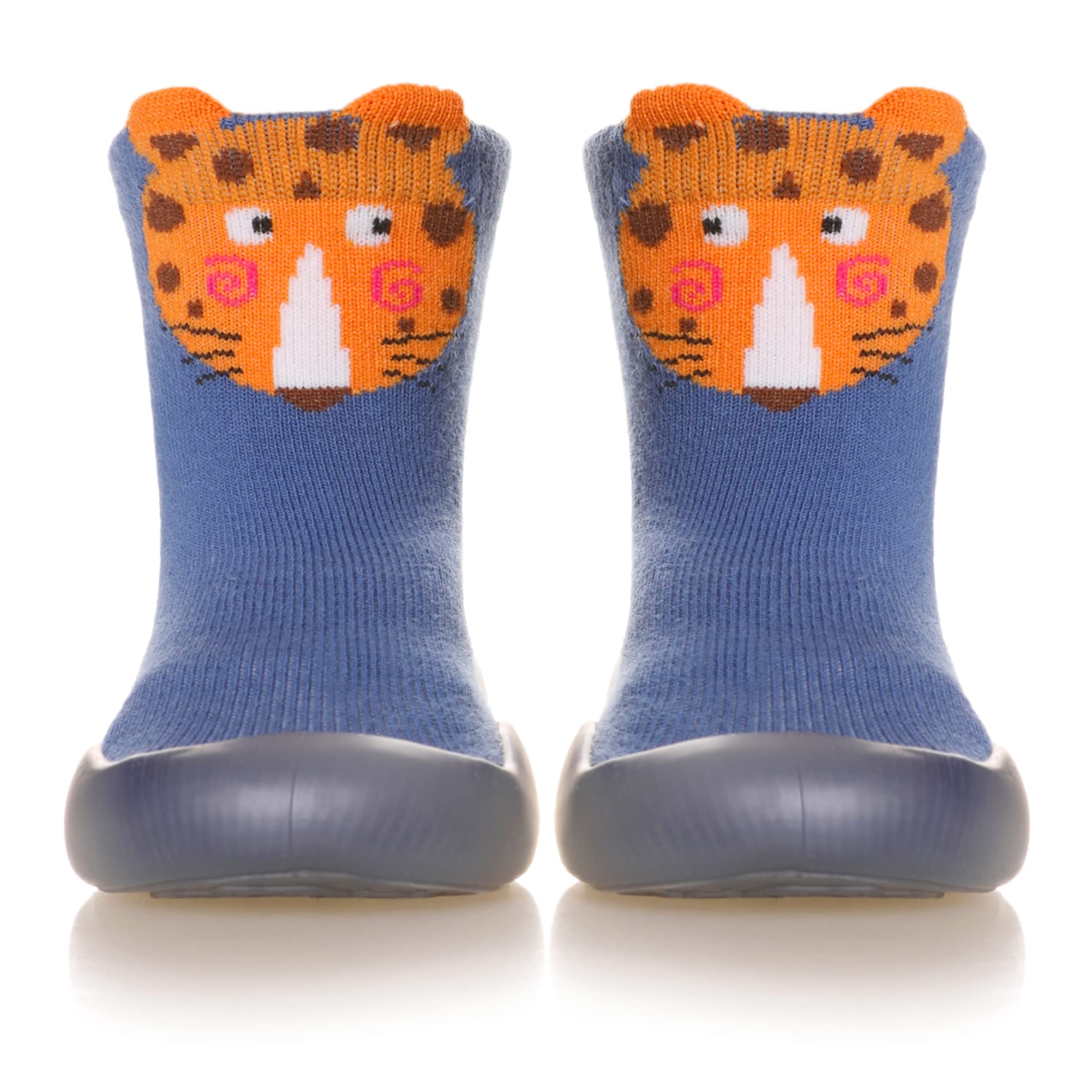 **Soft Anti-Slip Baby Moccasins - Warm Fuzzy Slippers for Toddlers Boys & Girls - Breathable Indoor/Outdoor Winter Shoes for Playtime & Home Comfort**