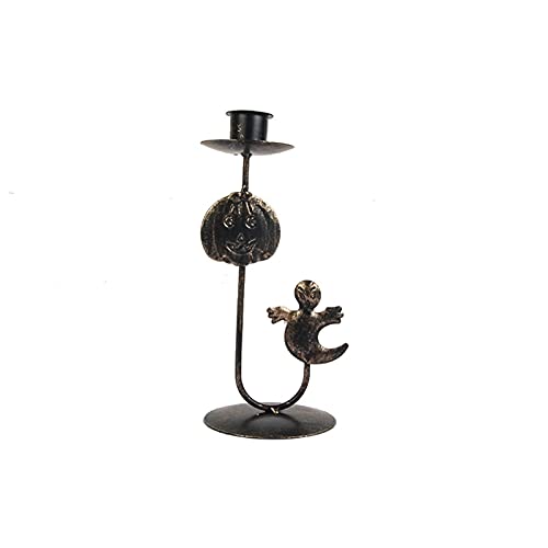 Halloween Bat Tea Light Holders - Witch Candle Decor for Home & Party
