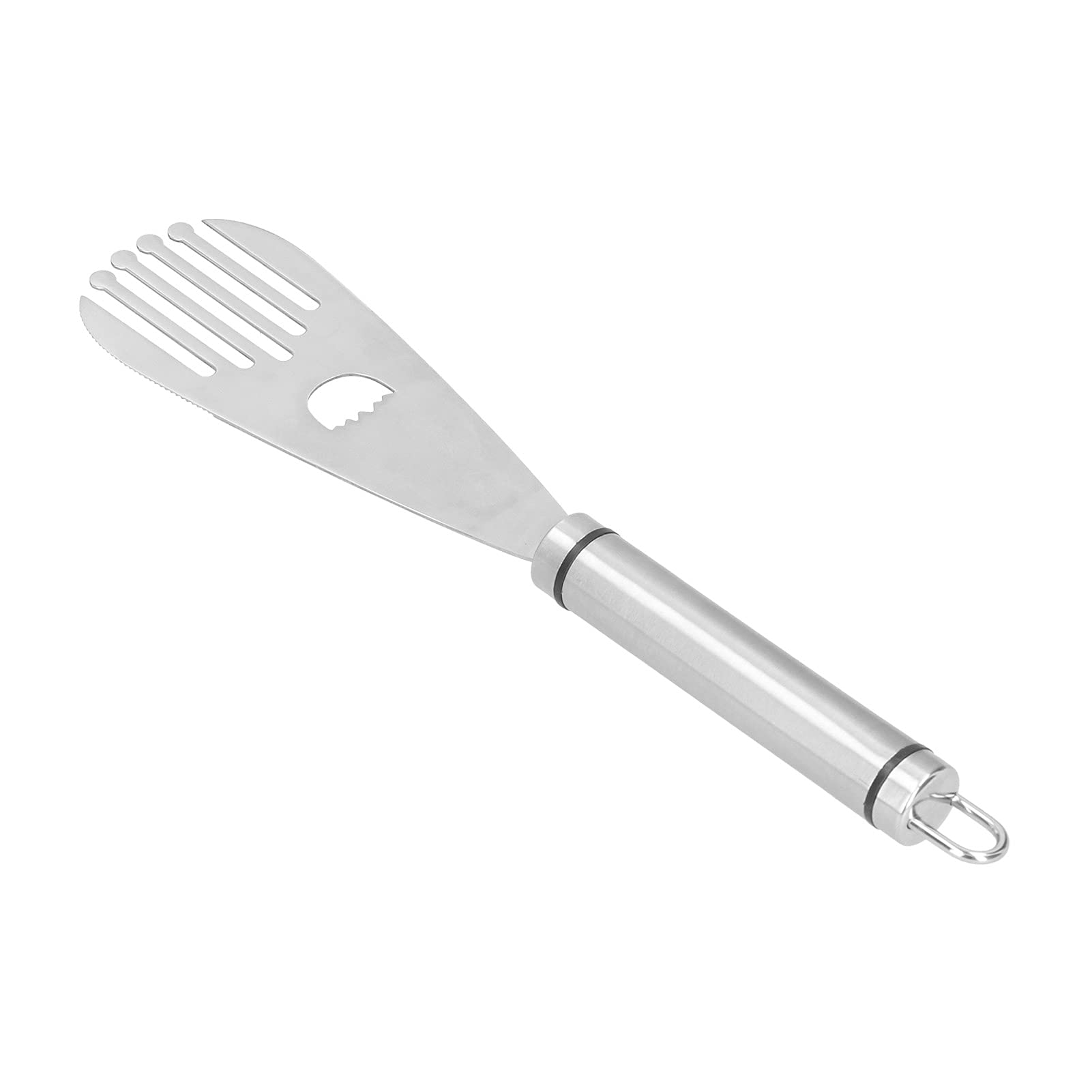 5-in-1 Serrated Cake Knife - Professional Cake Cutter, Steak Knife & Fruit Slicer - Perfect for Birthday Parties, Wedding Cakes & Kitchen Prep