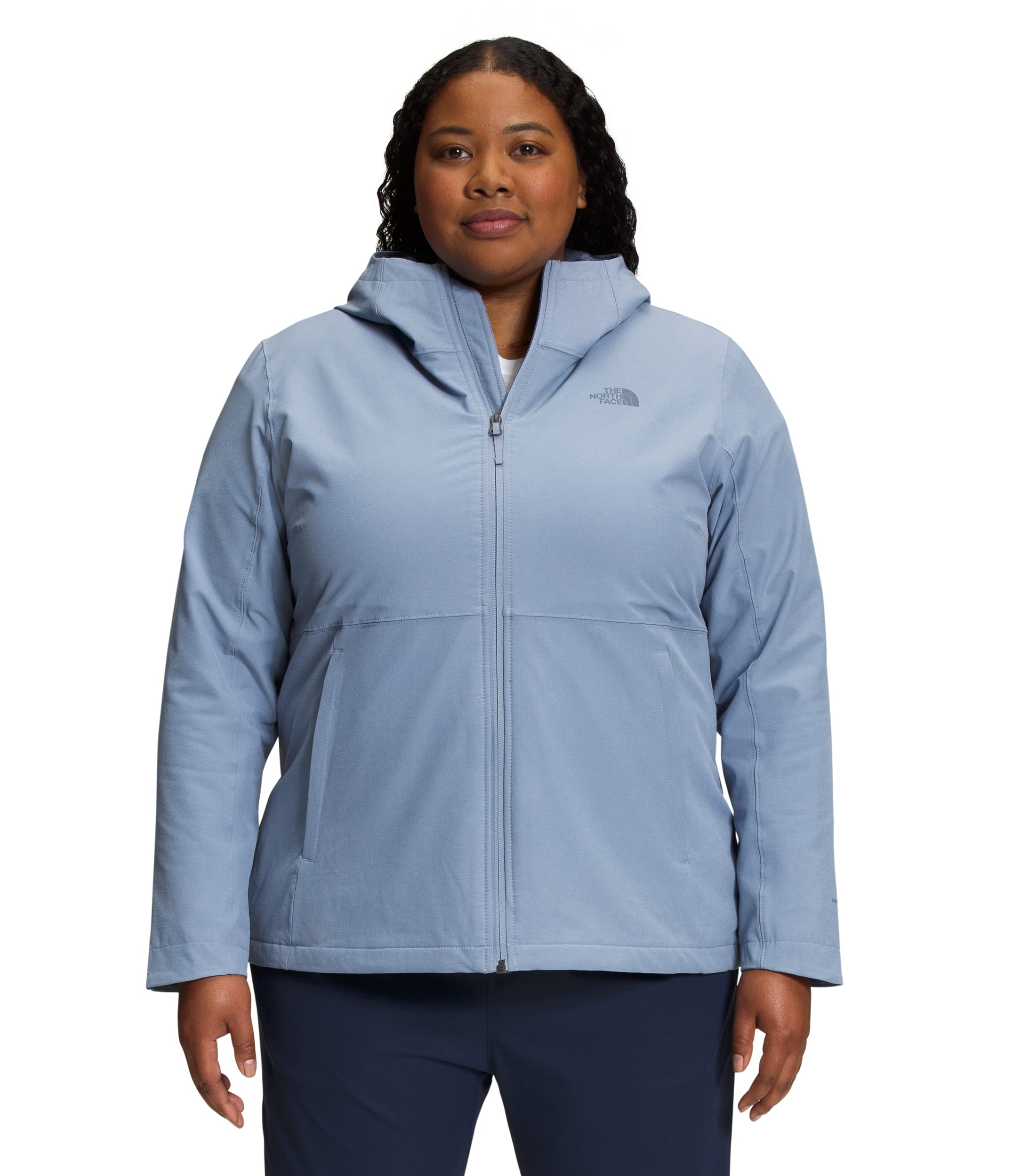 The North Face Women's Shelbe Raschel Hoodie - Lightweight Fleece Pullover for Hiking & Outdoor Activities (Standard & Plus Sizes)