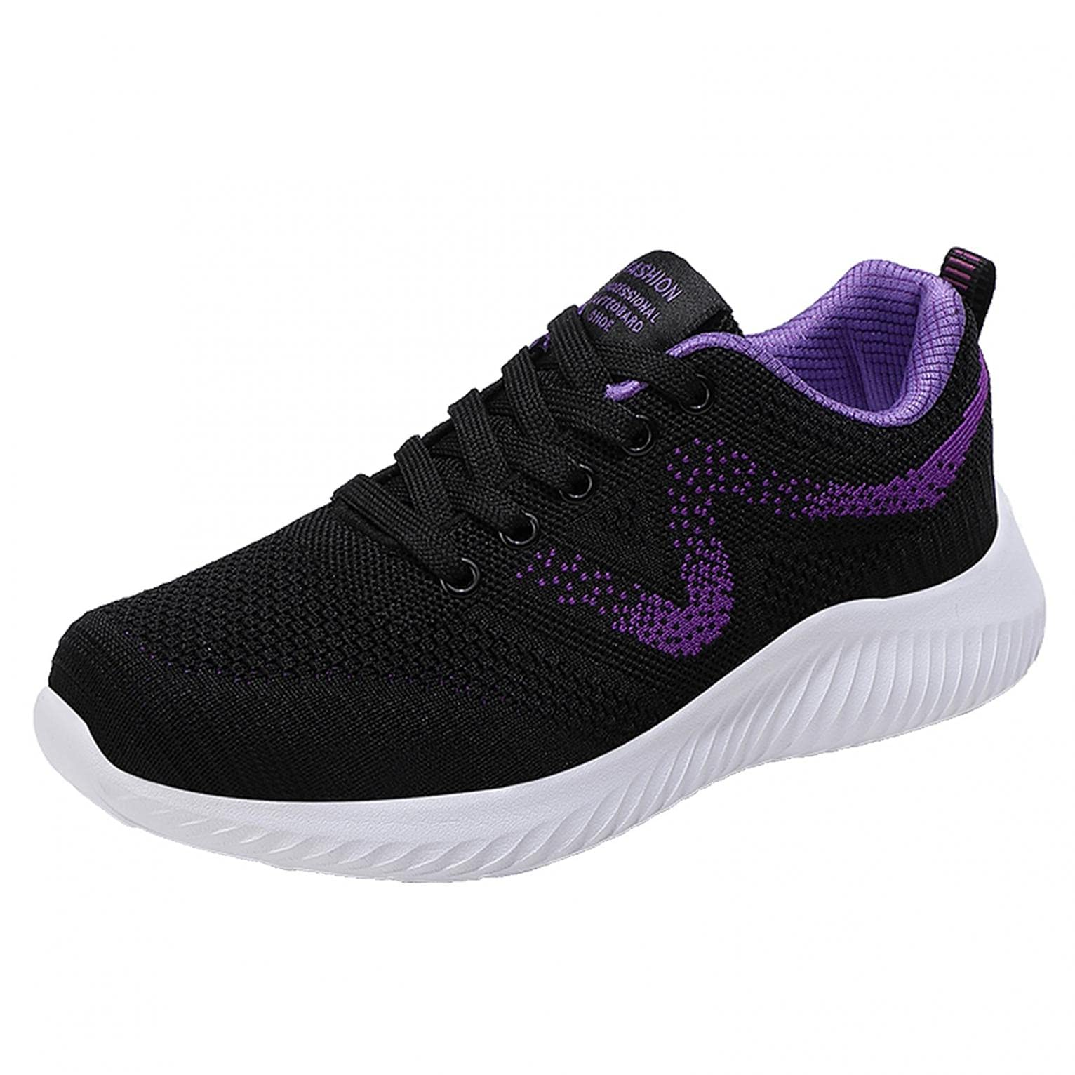 Women's Lightweight Breathable Running Shoes - Comfortable Mesh Slip-On Sneakers with Air Cushion for Walking, Jogging & Workouts | Perfect for Gym, Tennis & Daily Wear