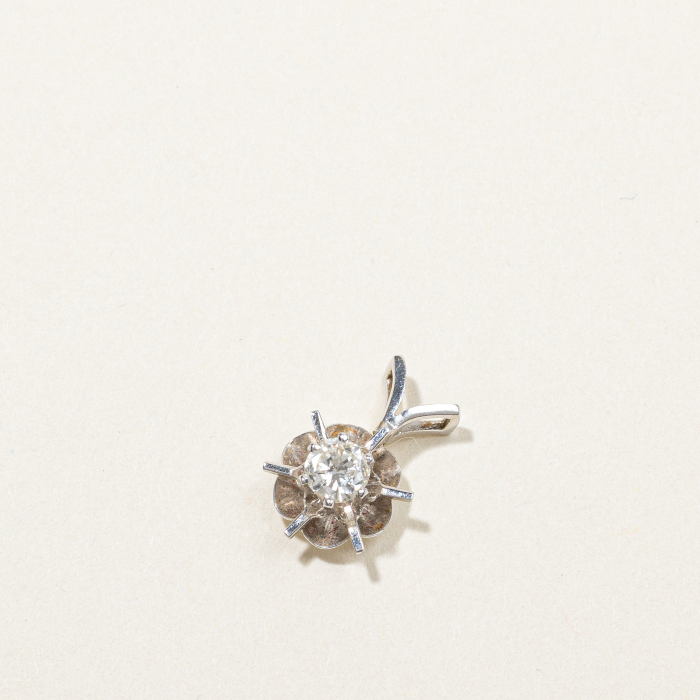 0.25ct Diamond Claw Set Pendant Necklace for Women - Elegant Jewelry Gift for Wedding, Anniversary & Special Occasions