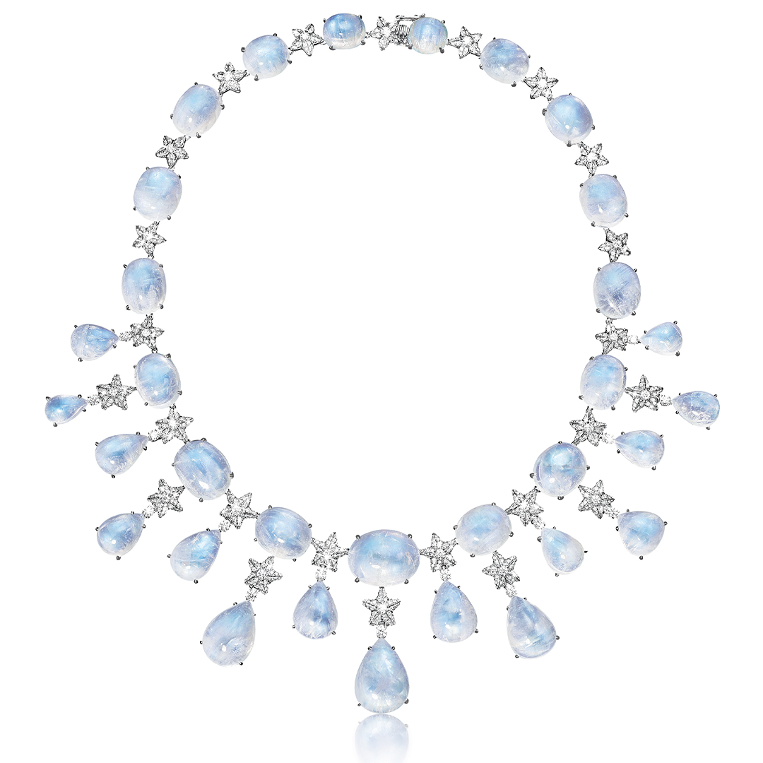 Stardust Necklace for Women - Elegant Silver Pendant with Sparkling Crystals | Perfect for Parties, Weddings & Everyday Wear
