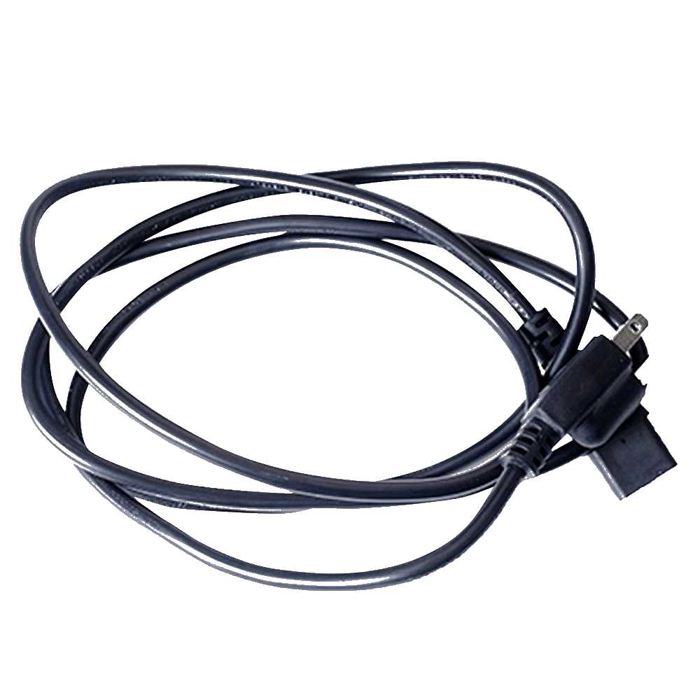 Rhythm Power Cord - High Quality 3 Prong Replacement Power Cable for Home & Office Electronics | Perfect for Laptops, Monitors & Printers