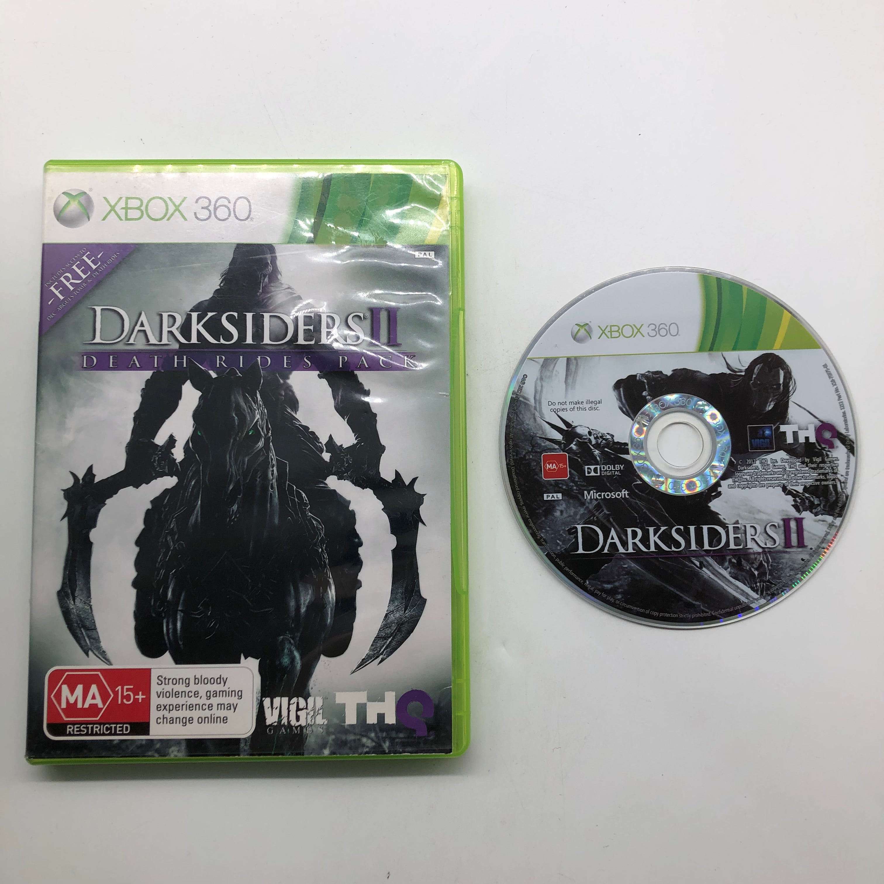 Darksiders 2 Death Riders Pack - Xbox 360 Game (PAL Version) | Action-Adventure RPG | Perfect for Gaming Nights & Collector's Editions