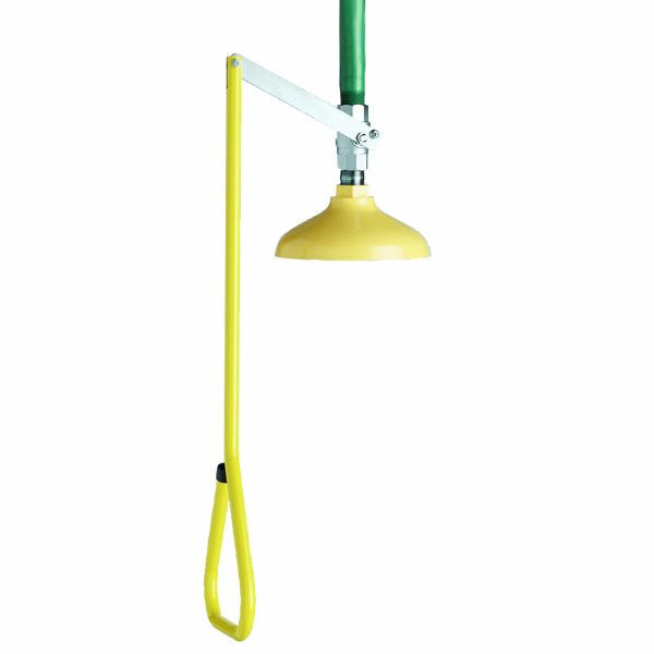 Speakman SE 220 Lifesaver Emergency Deluge Shower - Vertical Overhead Supply for Industrial Safety & Emergency Wash Stations | OSHA Compliant Safety Equipment for Factories, Labs & Chemical Plants
