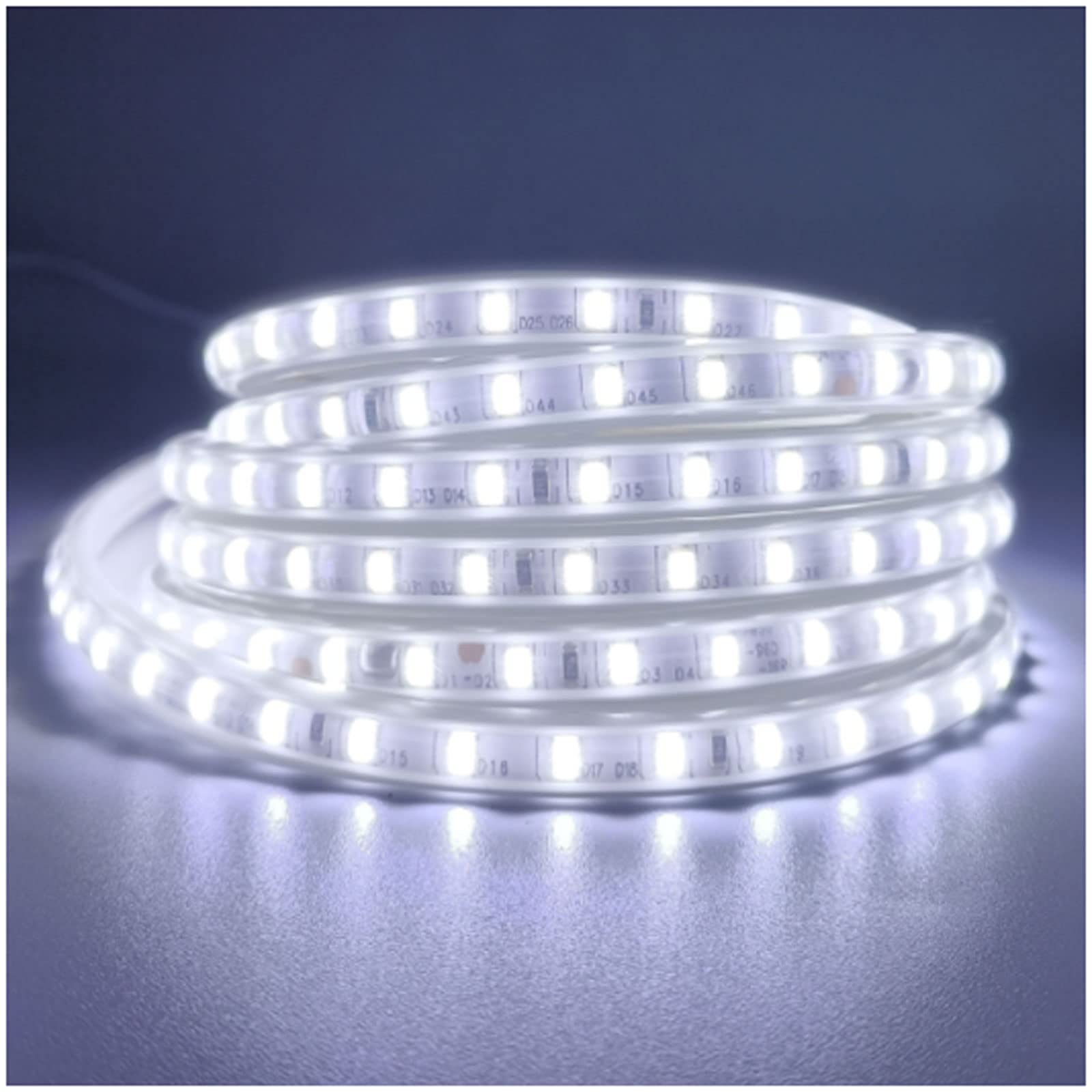 DenicMic LED Strip Lights 1 Pack Cool White - Perfect for Bedroom, Kitchen, and Home Decor Lighting