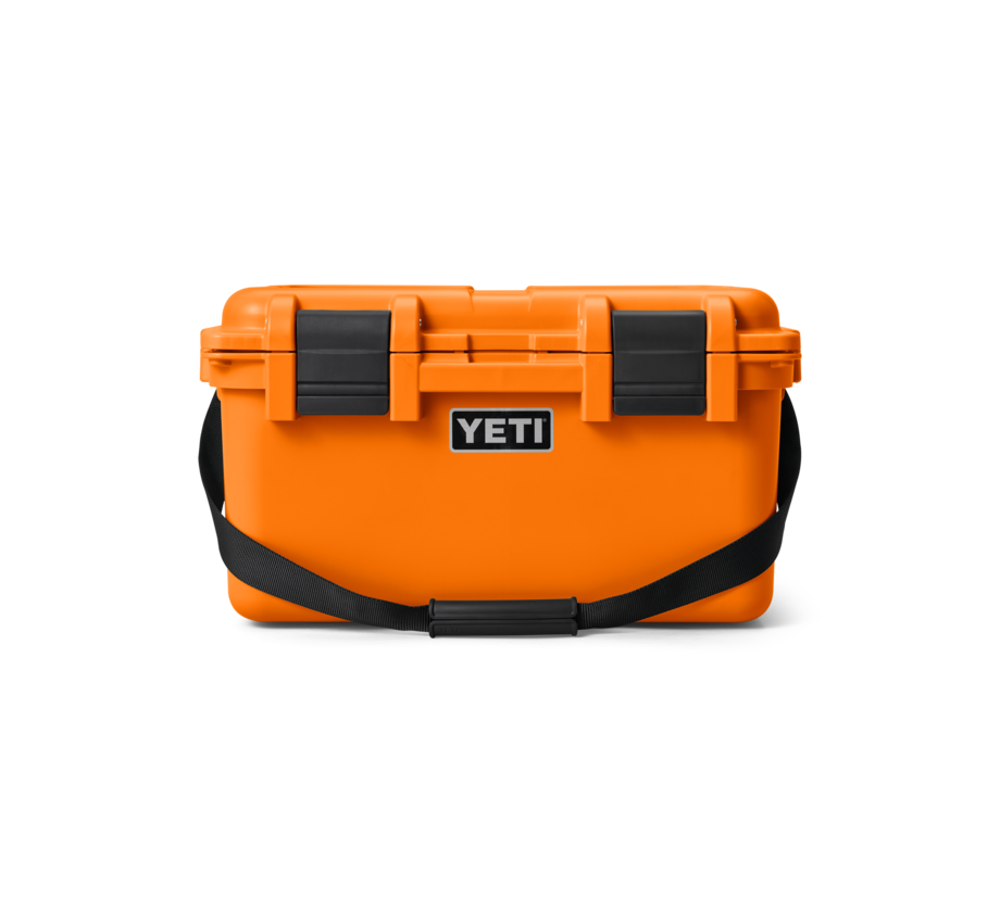 Loadout® GoBox 30 - Durable Waterproof Storage Box with Secure Latches | King Crab Orange | Perfect for Camping, Hunting, and Outdoor Gear Organization