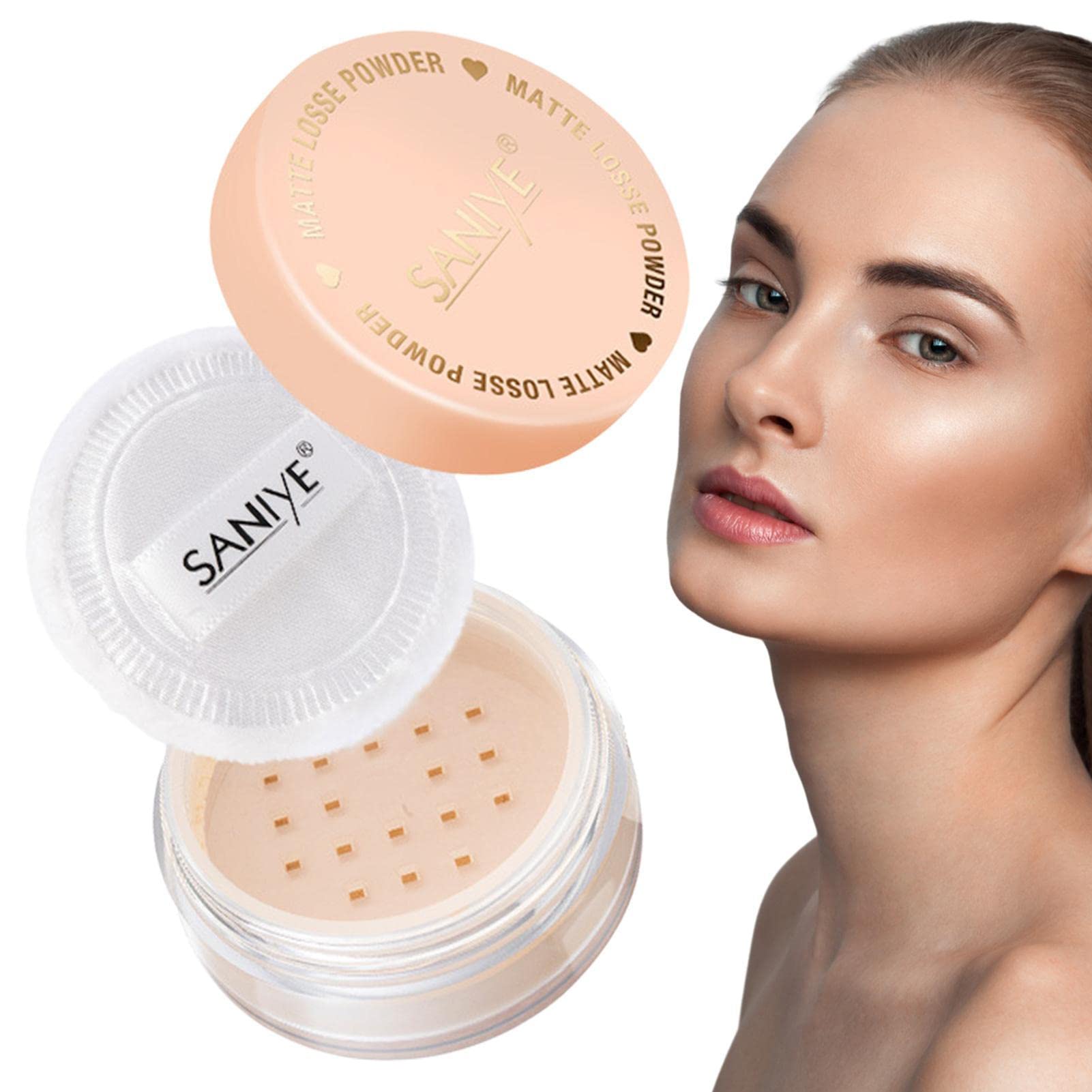 Oil Control Setting Powder for Makeup | Sweatproof & Non-Sticky Loose Powder - Long Lasting Mattifying Face Powder for Dull & Yellowish Skin | Perfect for Daily Wear, Oily Skin Control & Makeup Setting