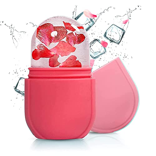FRESTYQUE Ice Roller for Face, Neck & Body – Reduce Puffy Eyes, Dark Circles & Inflammation | Portable & Reusable Skincare Tool for Glowing Skin | Perfect for Morning Routine, Post-Workout Recovery & Sunburn Relief