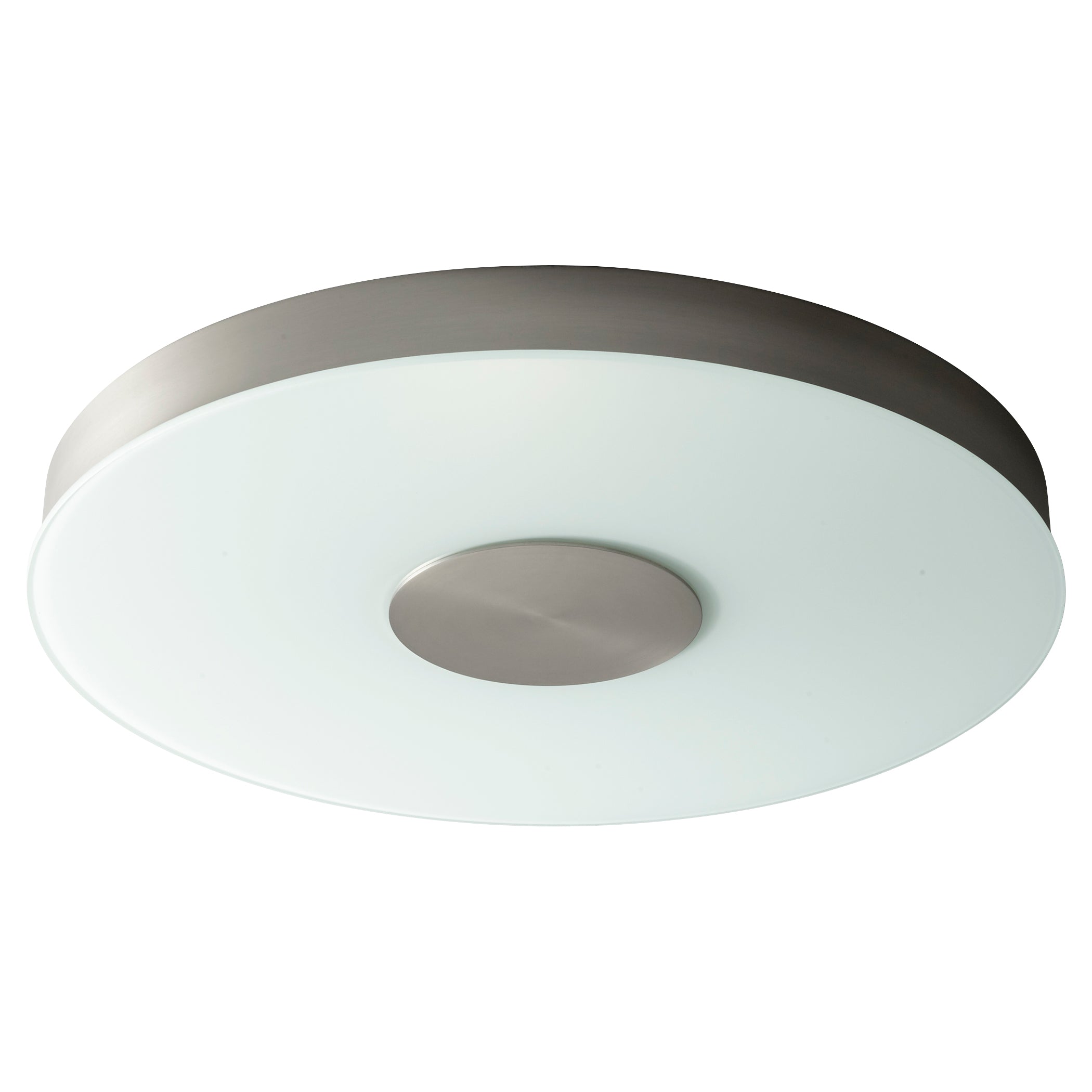 Oxygen Dione 32 665 24 Modern Ceiling Mount Light Fixture in Satin Nickel Finish - Perfect for Living Room, Bedroom, and Dining Room Lighting