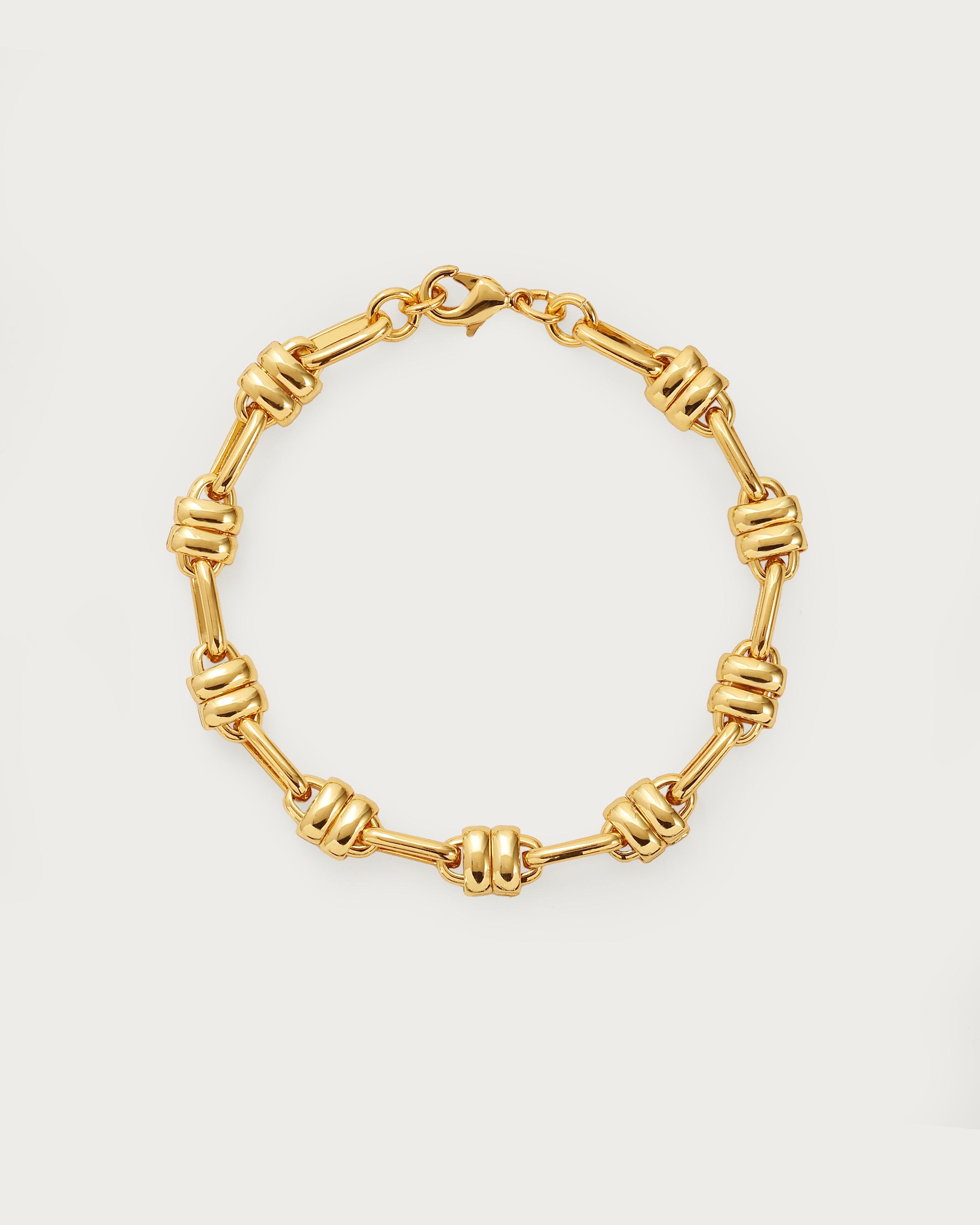 Stylish Knot Link Bracelet for Women - Elegant Adjustable Chain Bracelet Jewelry Gift for Her - Perfect for Parties, Weddings & Everyday Wear