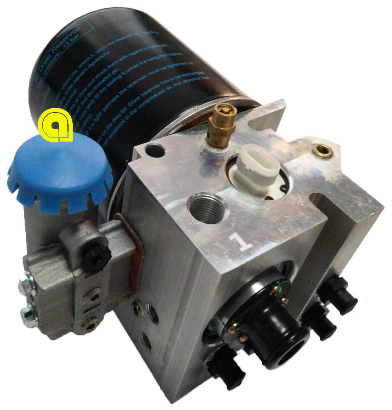 AD-IS Air Dryer H-30006 12V Heavy Duty Truck Replacement (Fits Bendix 801266) - Perfect for Commercial Vehicles & Fleet Maintenance