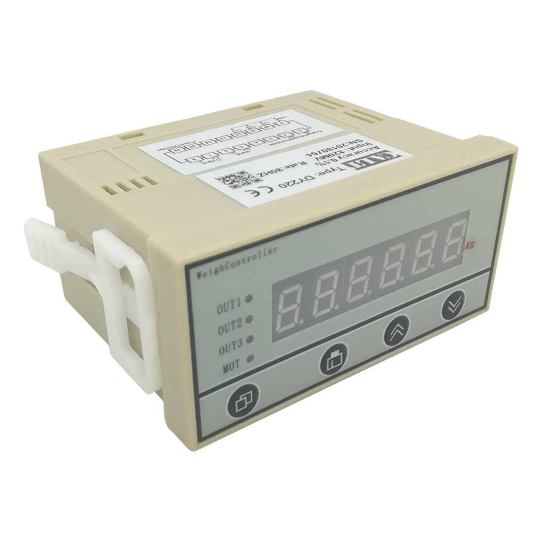 DY220 Load Cell Controller Indicator - Digital Weight Display for Batching, 4-20mA Output - Perfect for Industrial Weighing, Food Processing, and Material Handling Applications
