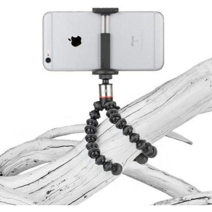 Joby Griptight One Gorillapod Stand - Compact Flexible Tripod for Smartphones & Cameras - Perfect for Travel, Vlogging & Outdoor Photography (Black)