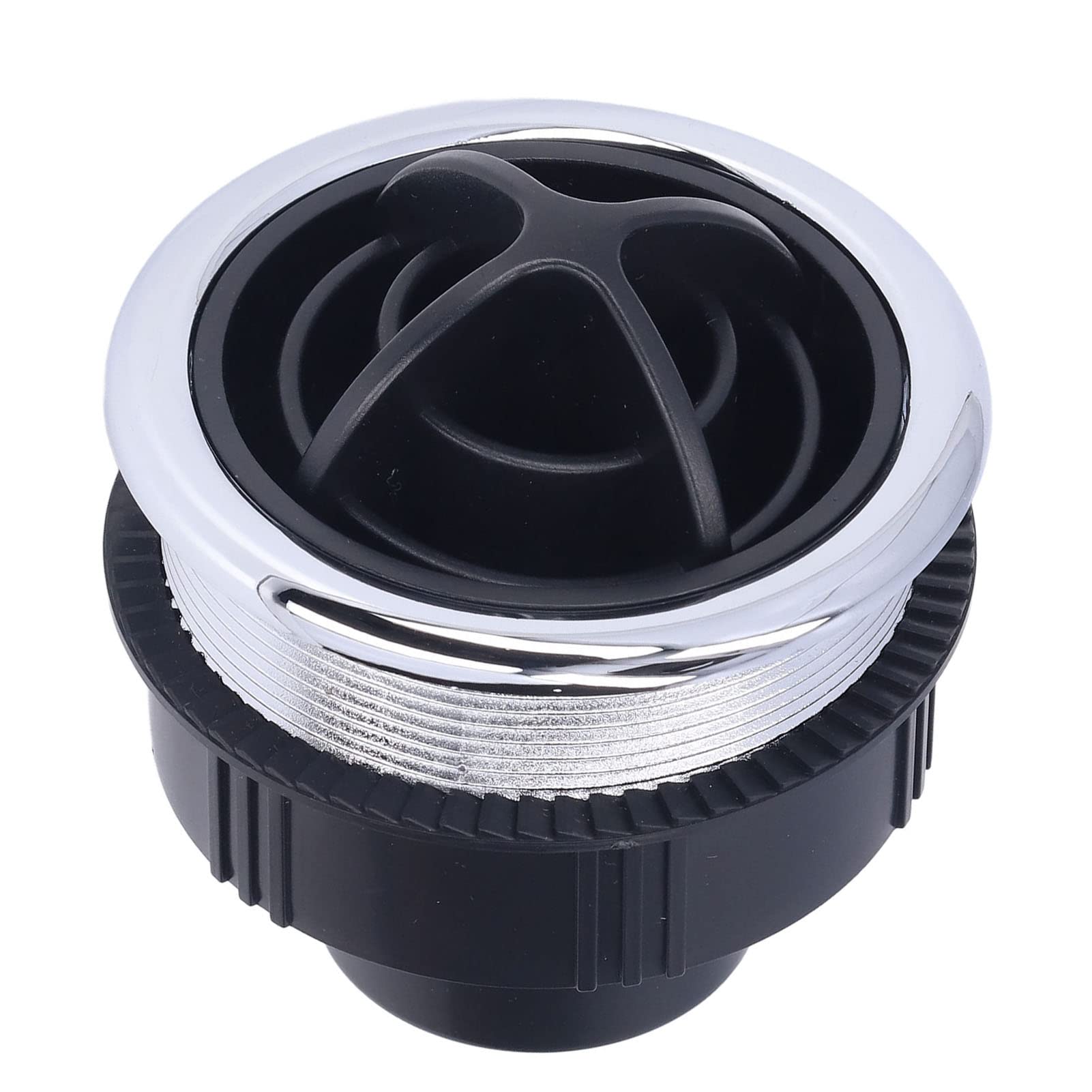 Aramox Round ABS Air Conditioning Vent Deflector - Adjustable AC Outlet Vent for RV, Bus, Car & Home - Perfect for Cooling & Airflow Direction Control