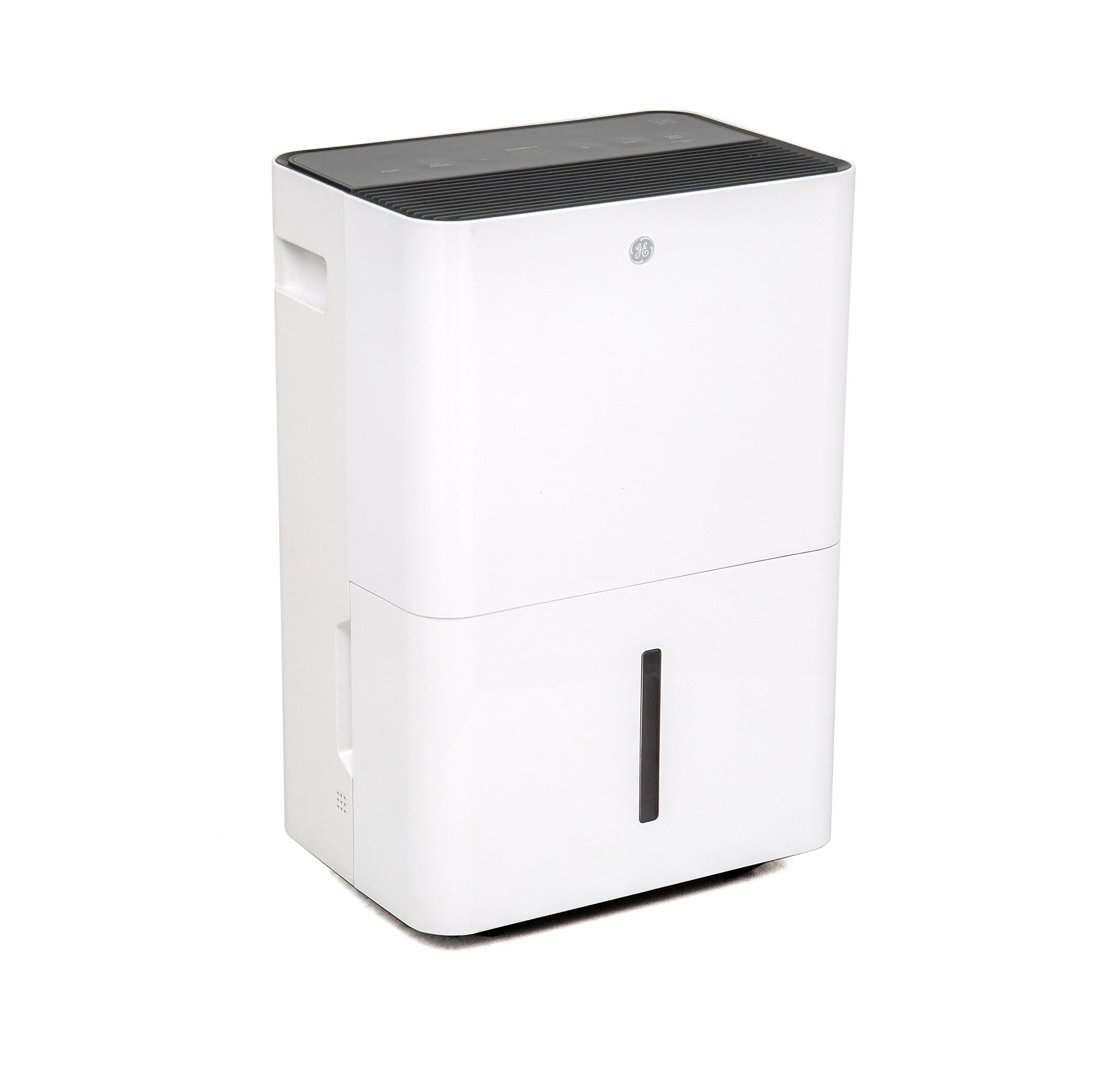 GE Appliances ADYR22LC Energy Star 22 Pint Portable Dehumidifier with Smart Dry - Ideal for Basements, Bedrooms & Small Spaces (500 sq ft) - Reduces Humidity & Prevents Mold Growth
