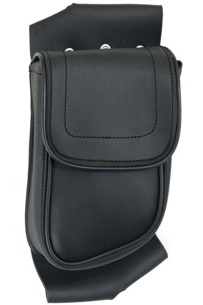 Chopper Bag Left Side 5827R - Motorcycle Saddlebag for Harley Davidson & Cruiser Bikes - Durable Waterproof Storage for Road Trips & Daily Commuting
