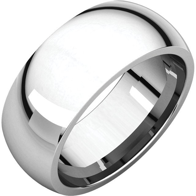 14K Gold 8mm Comfort Fit Wedding Band for Women - Elegant & Durable Ring for Engagement, Anniversary, and Everyday Wear