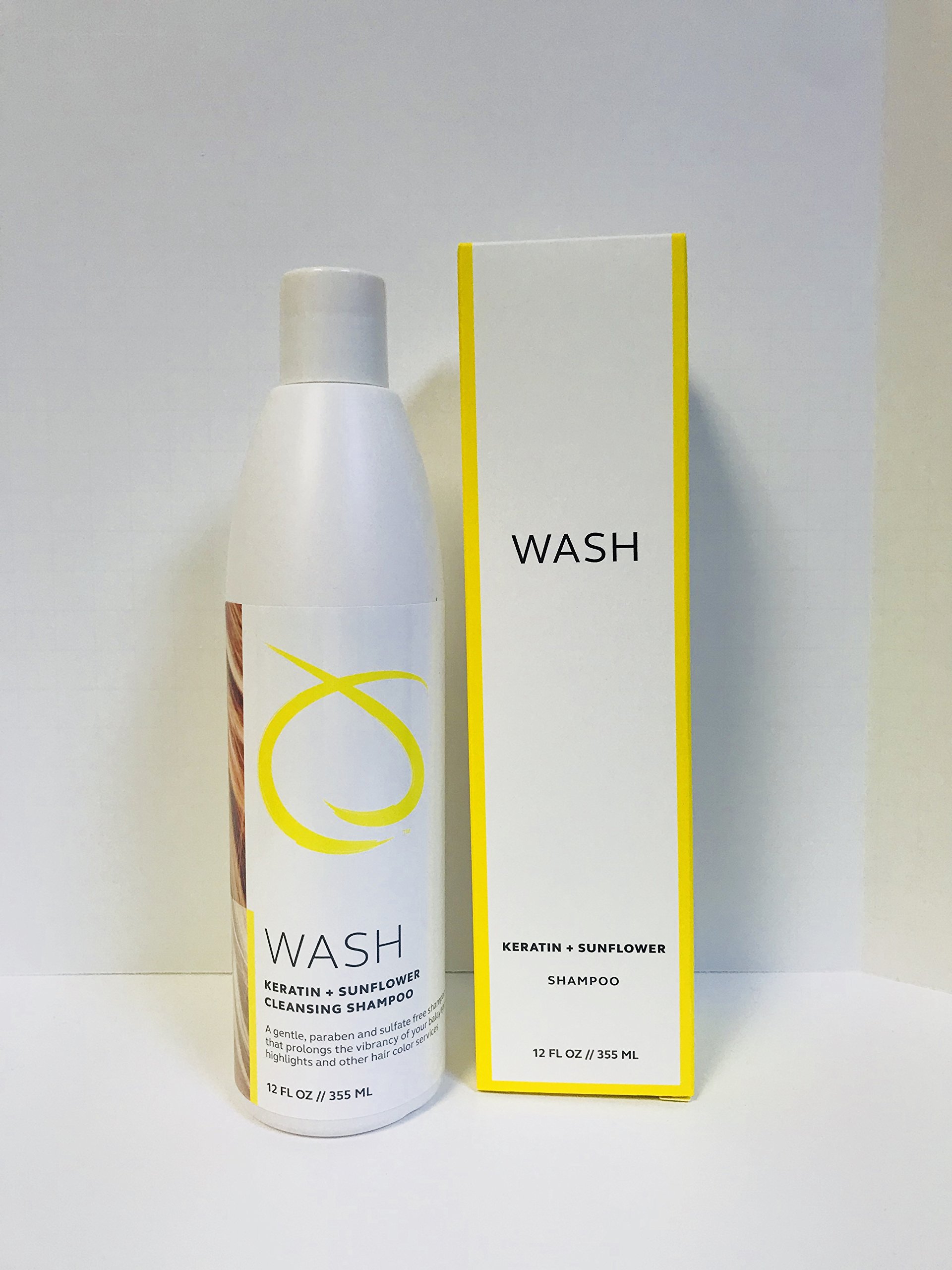 Sunlights Balayage Keratin & Sunflower Cleaning Shampoo - 12oz | Sulfate-Free Hair Treatment for Color-Treated & Damaged Hair | Perfect for Salon-Quality Blonde Highlights & Daily Hair Care