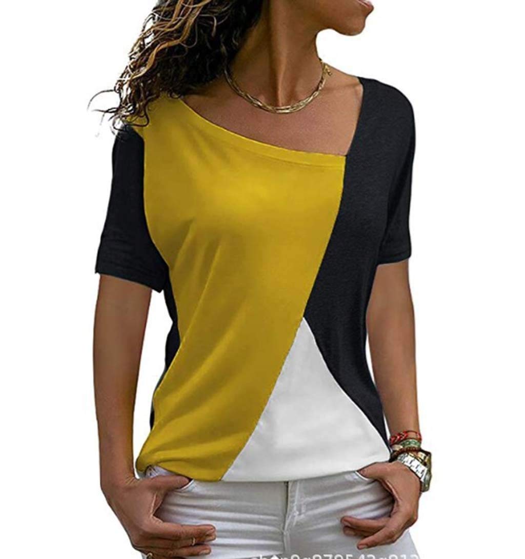 Sexy Casual Green Summer Tops for Women - Short Sleeve Cotton Shirts - Cute & Comfortable Women's Fashion for Beach, Vacation & Daily Wear